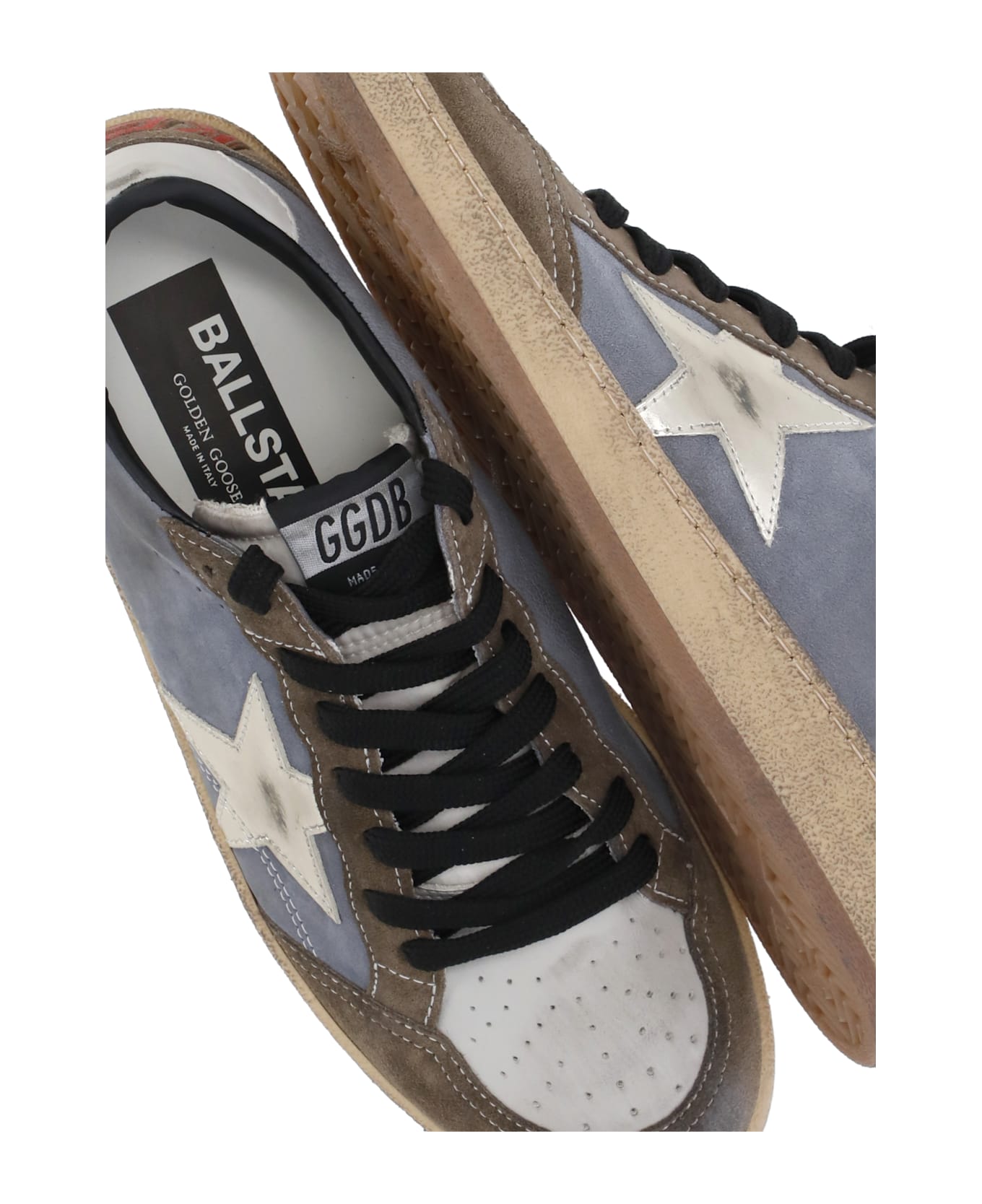 Golden Goose Ball Star Sneakers - DENIM