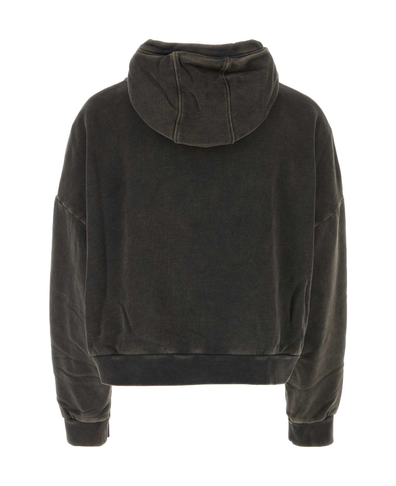 Entire Studios Charcoal Cotton Oversize Sweatshirt - Non definito