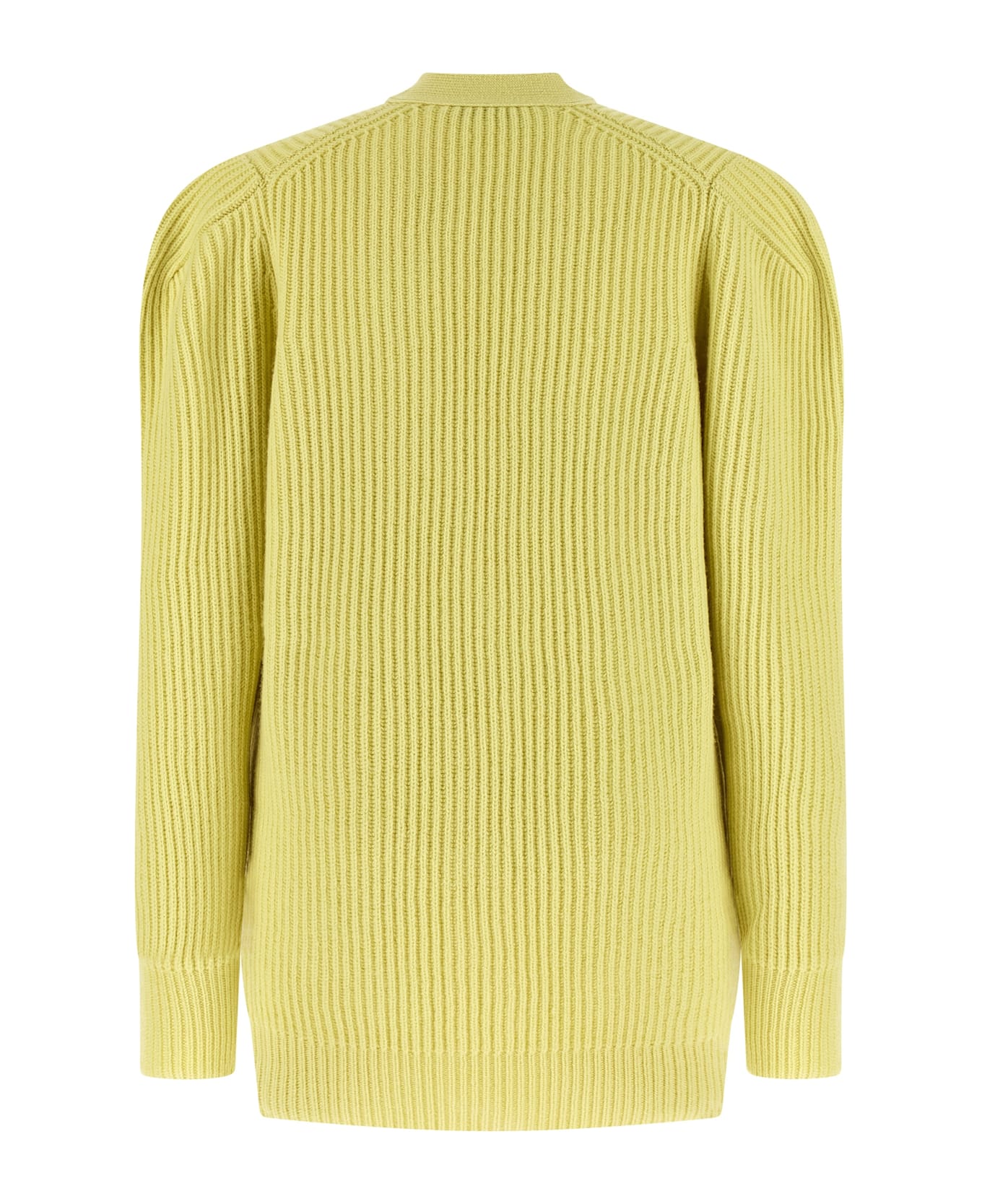 Stella McCartney Thick Knit Cardigan - Yellow