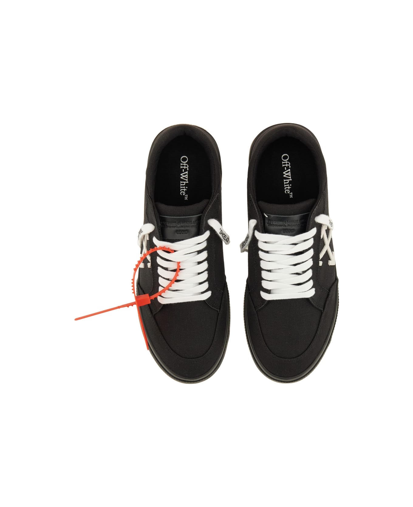 Off-White "low Vulcanized" Sneaker - BLACK