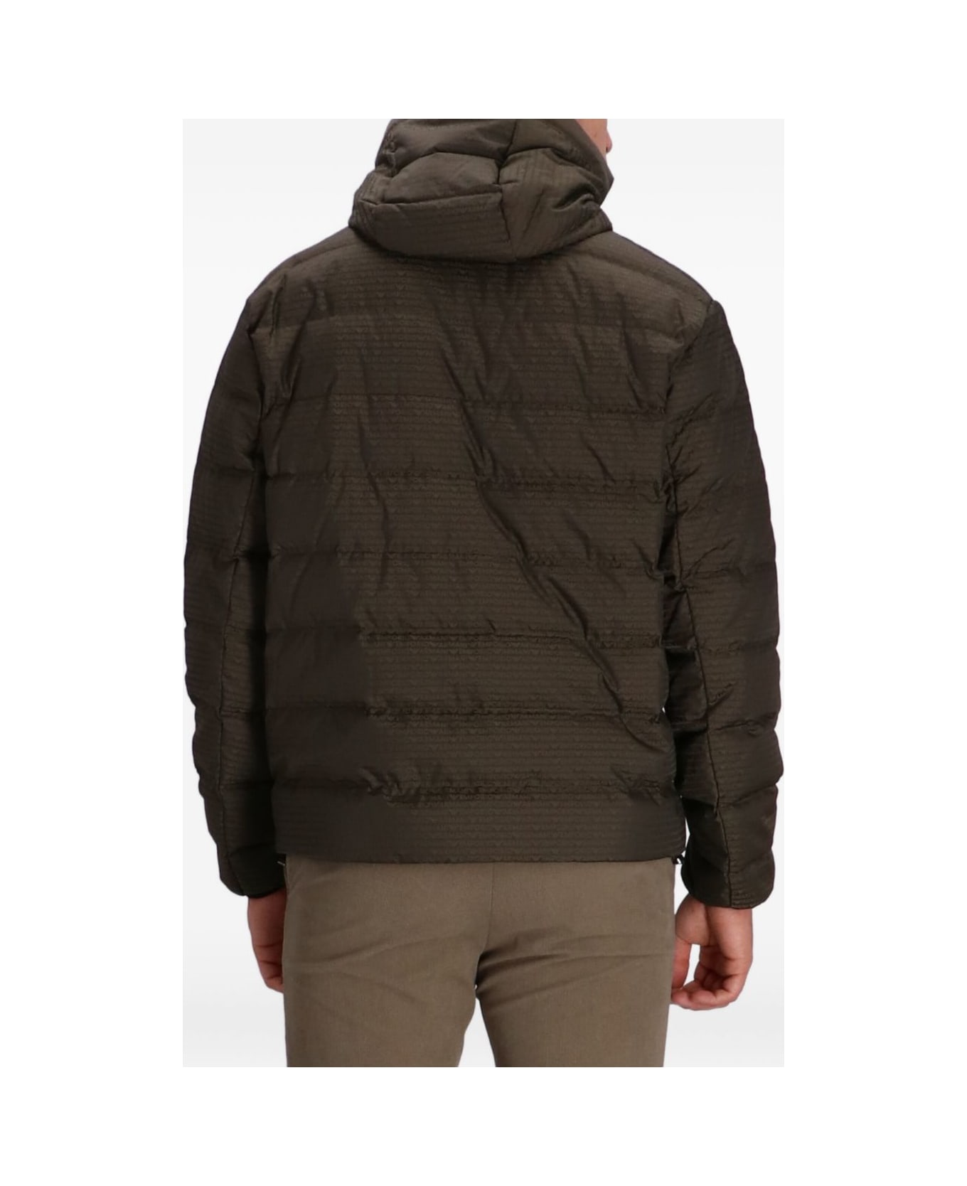 Emporio Armani Nylon Down Vest - Green