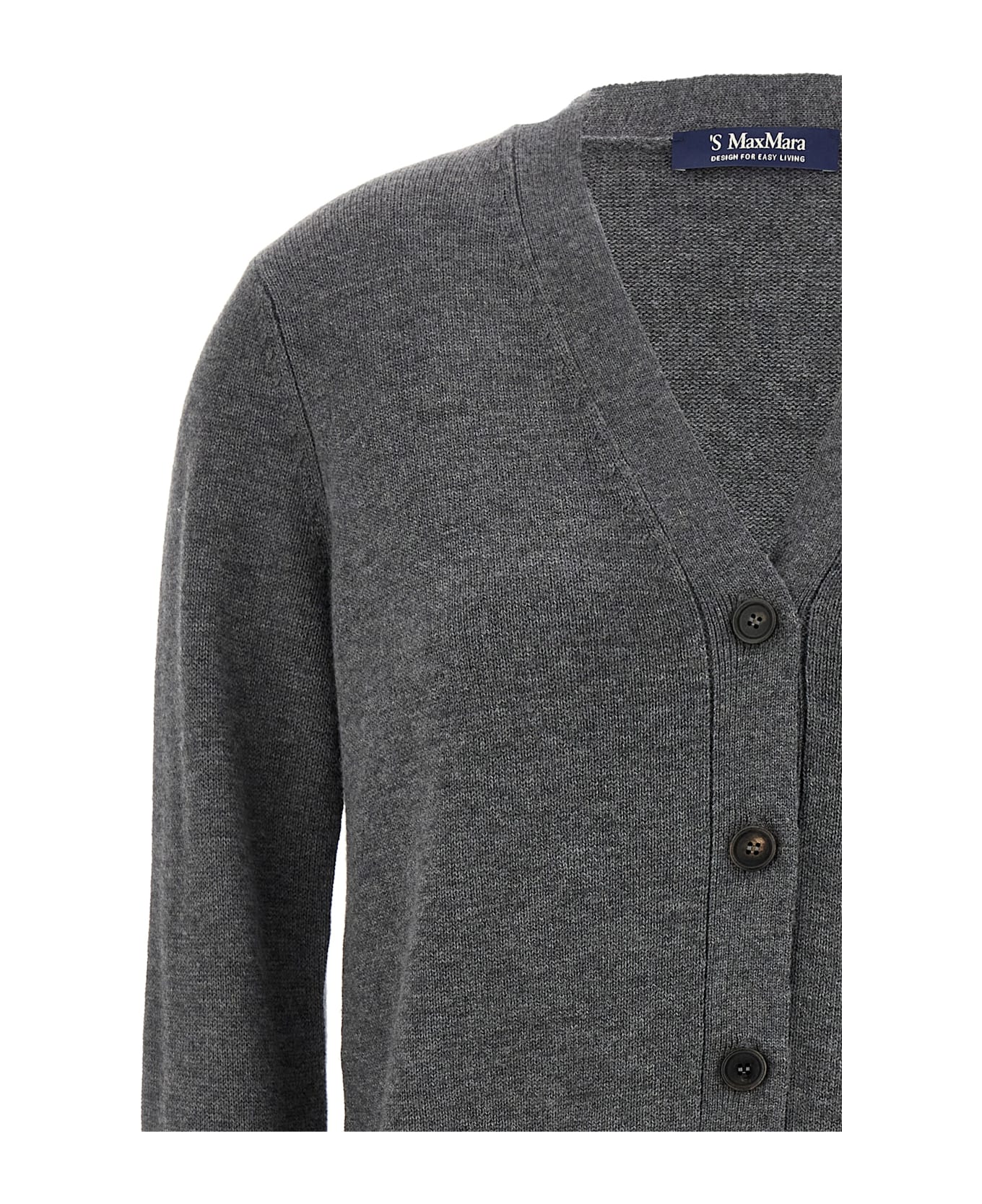 
S Max Mara 
apollo
 Cardigan - Grey Melange