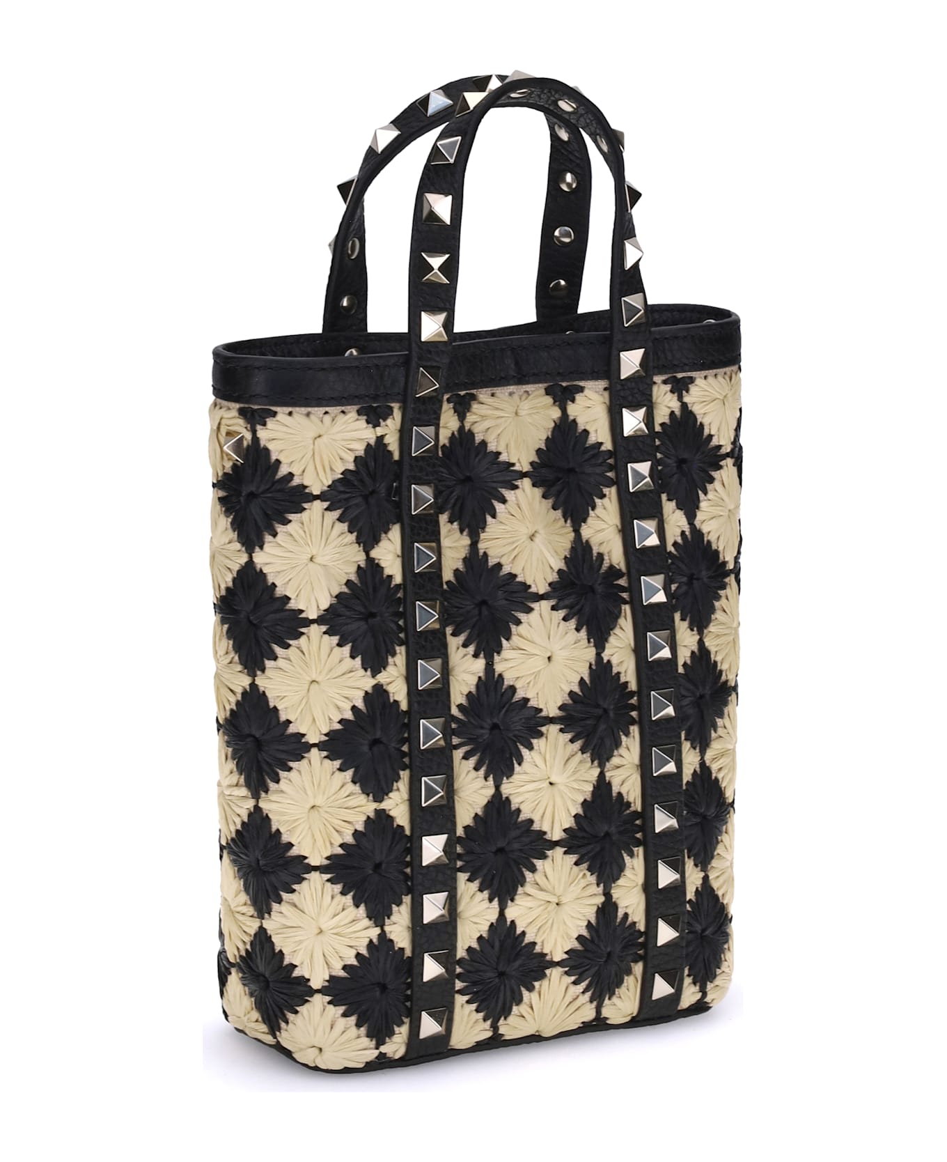 Rockstud Mini Tote Bag - Thumbnail 4