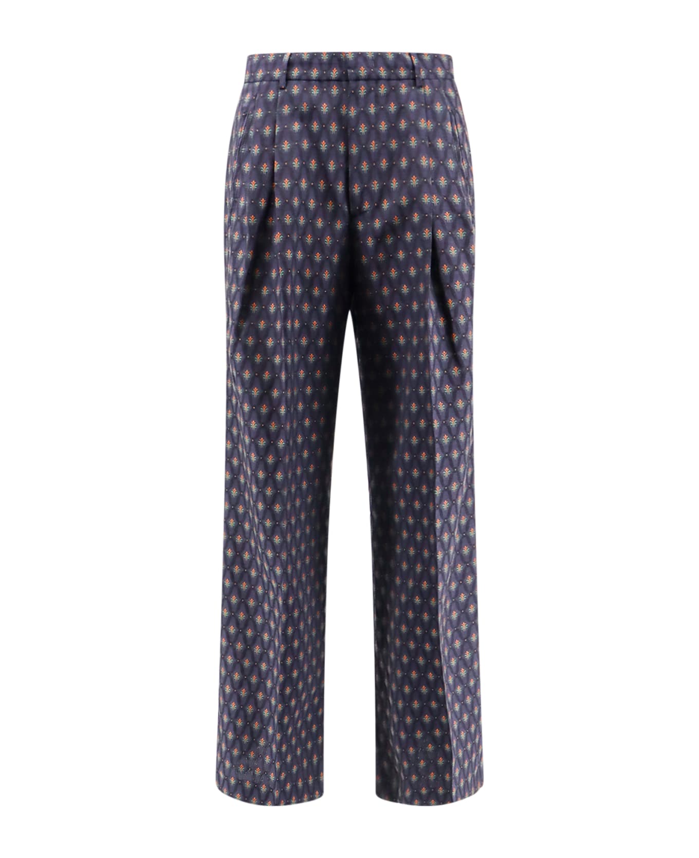 パンツ ETRO Embroidered Wool Blend Pant Etro Embroidered Wool Blend Pant | italist
