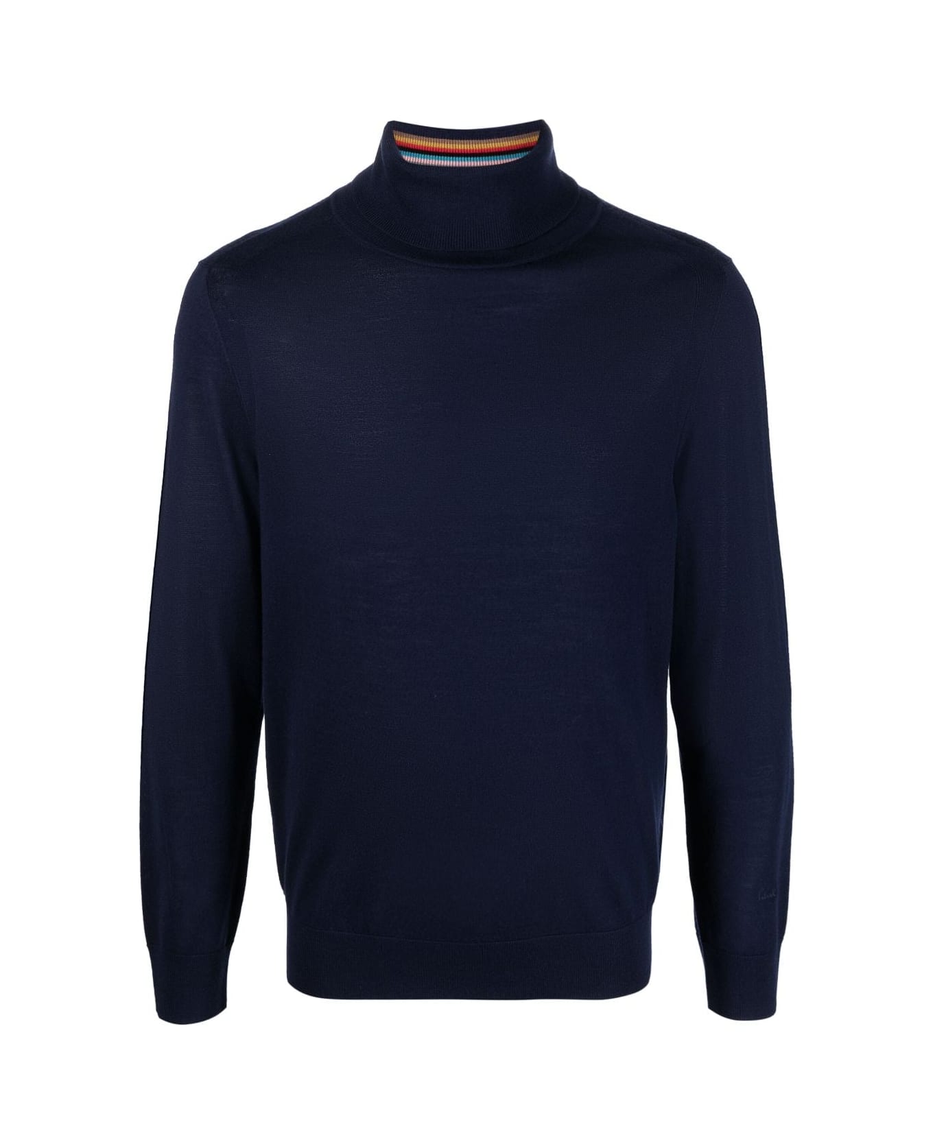 Paul Smith Mens Sweater Roll Neck - Blues