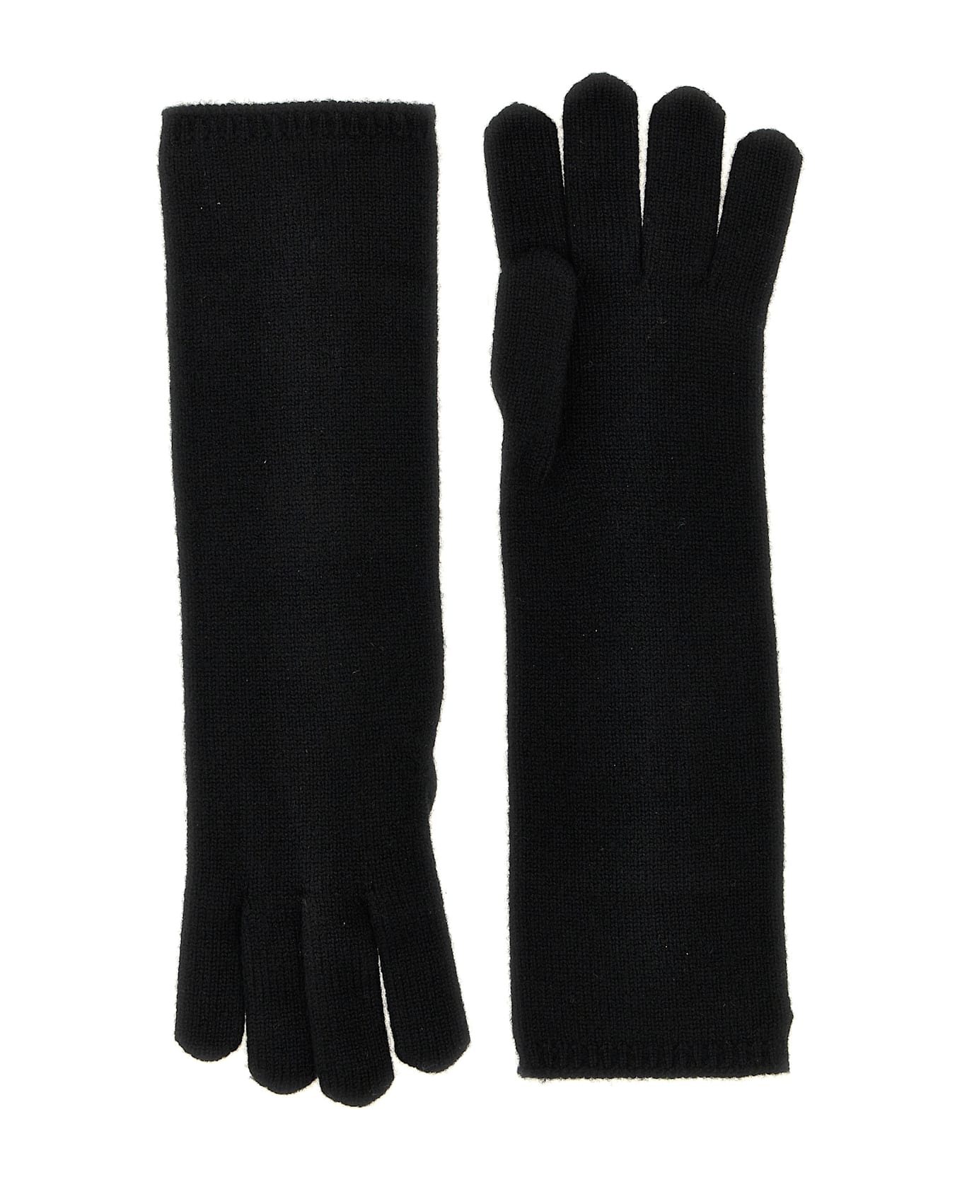 Max Mara 'alaggio' Gloves - Black