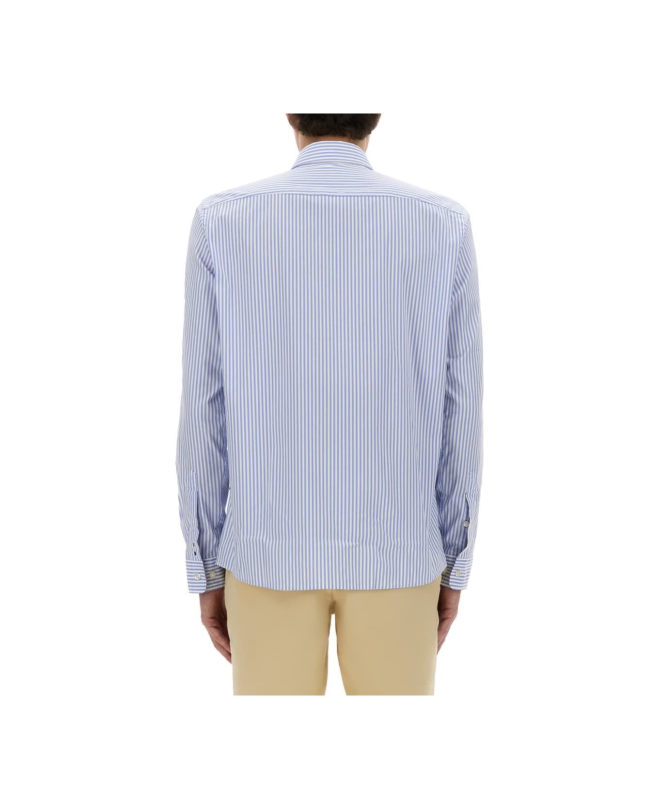 Hugo Boss Striped Shirt - AZURE