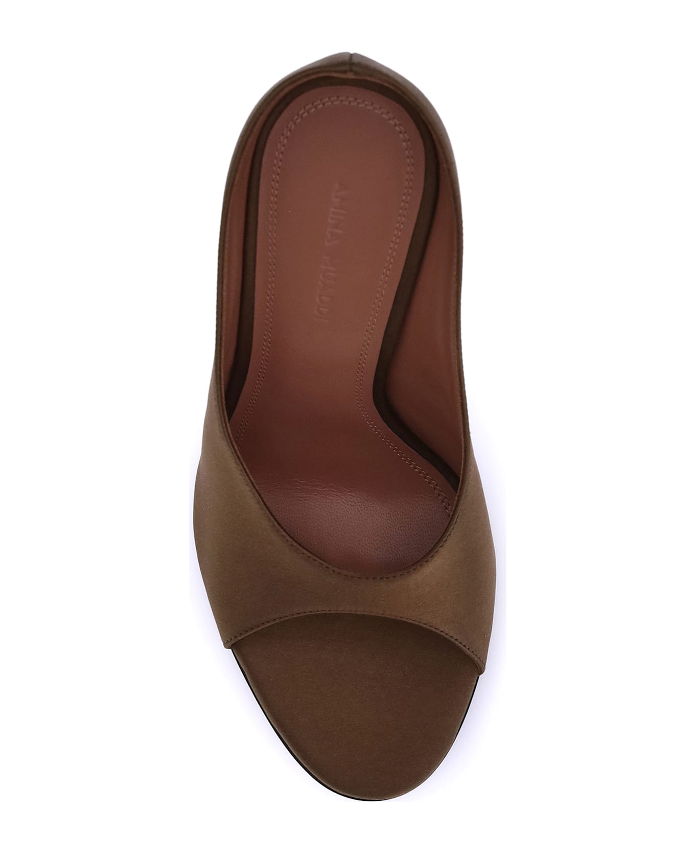 Amina Muaddi Anok Satin Sandals