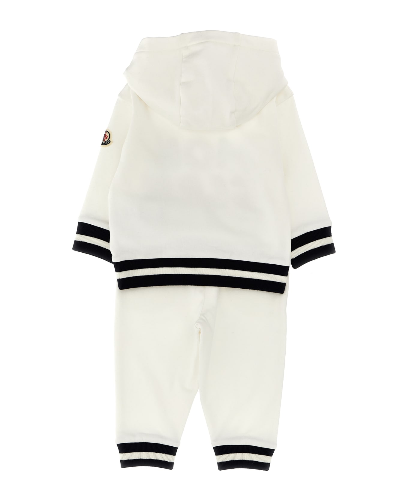Moncler Hoodie & Jogging Suit - White