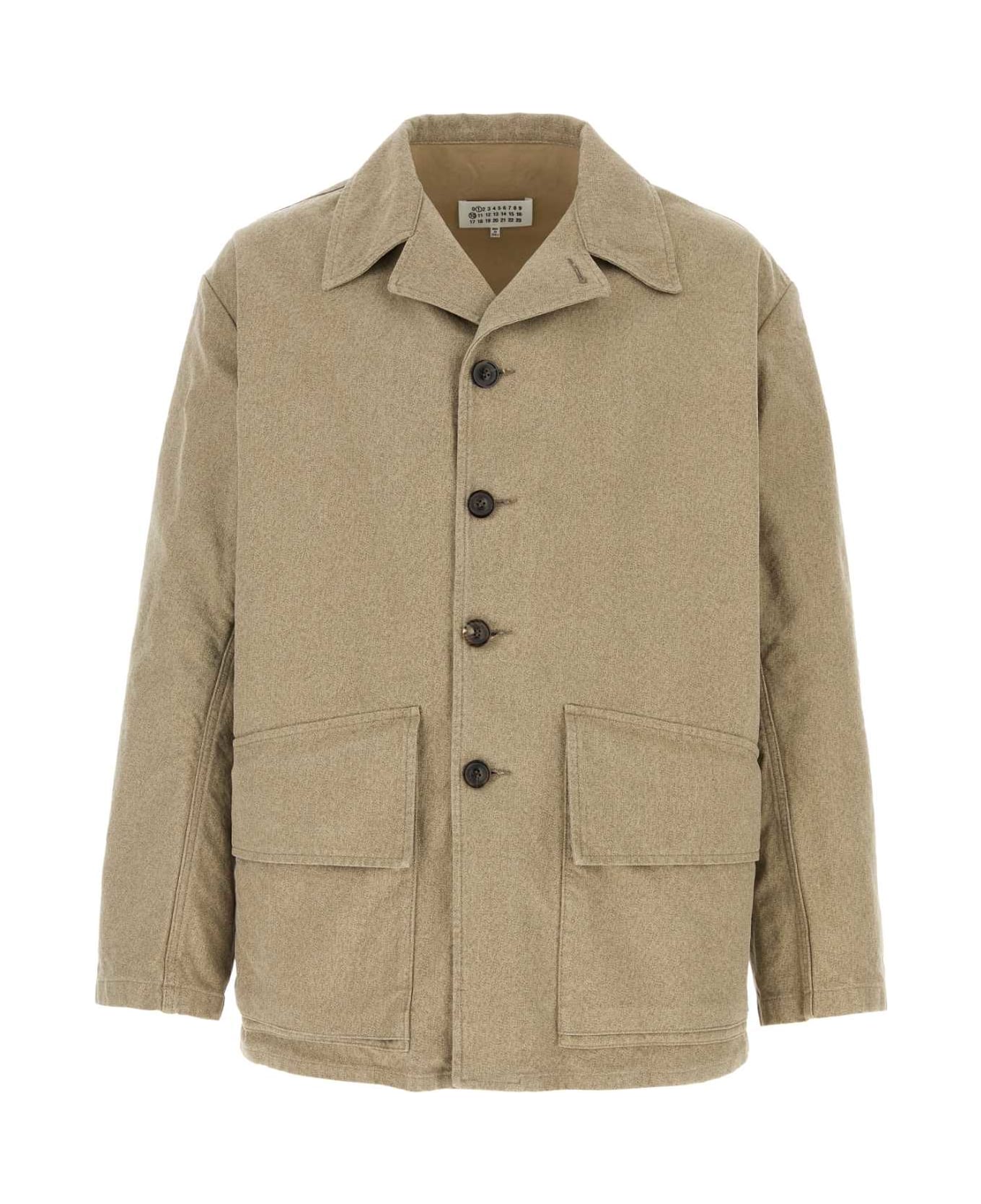 Maison Margiela Cotton Jacket - Beige ベスト