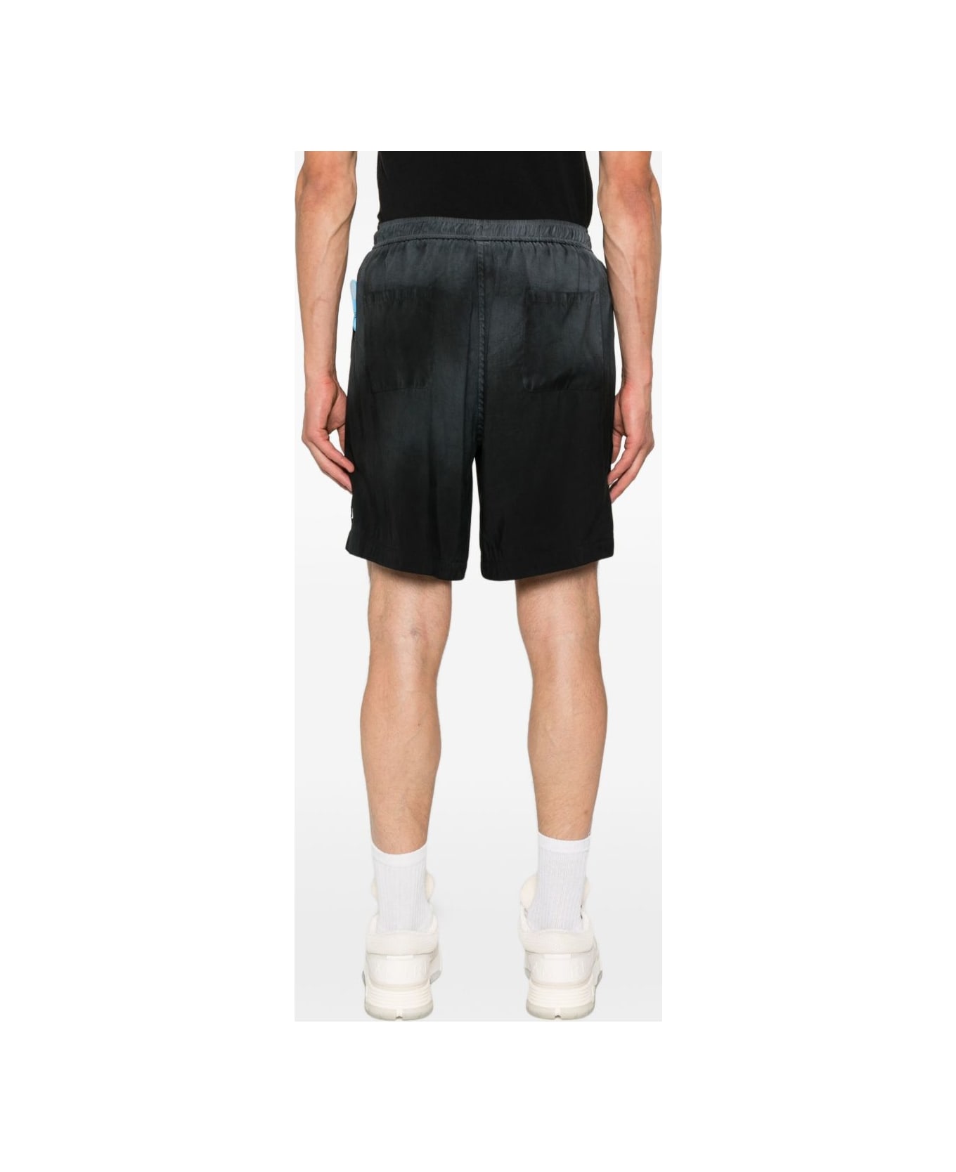 AMIRI Embroidered Shorts - Black