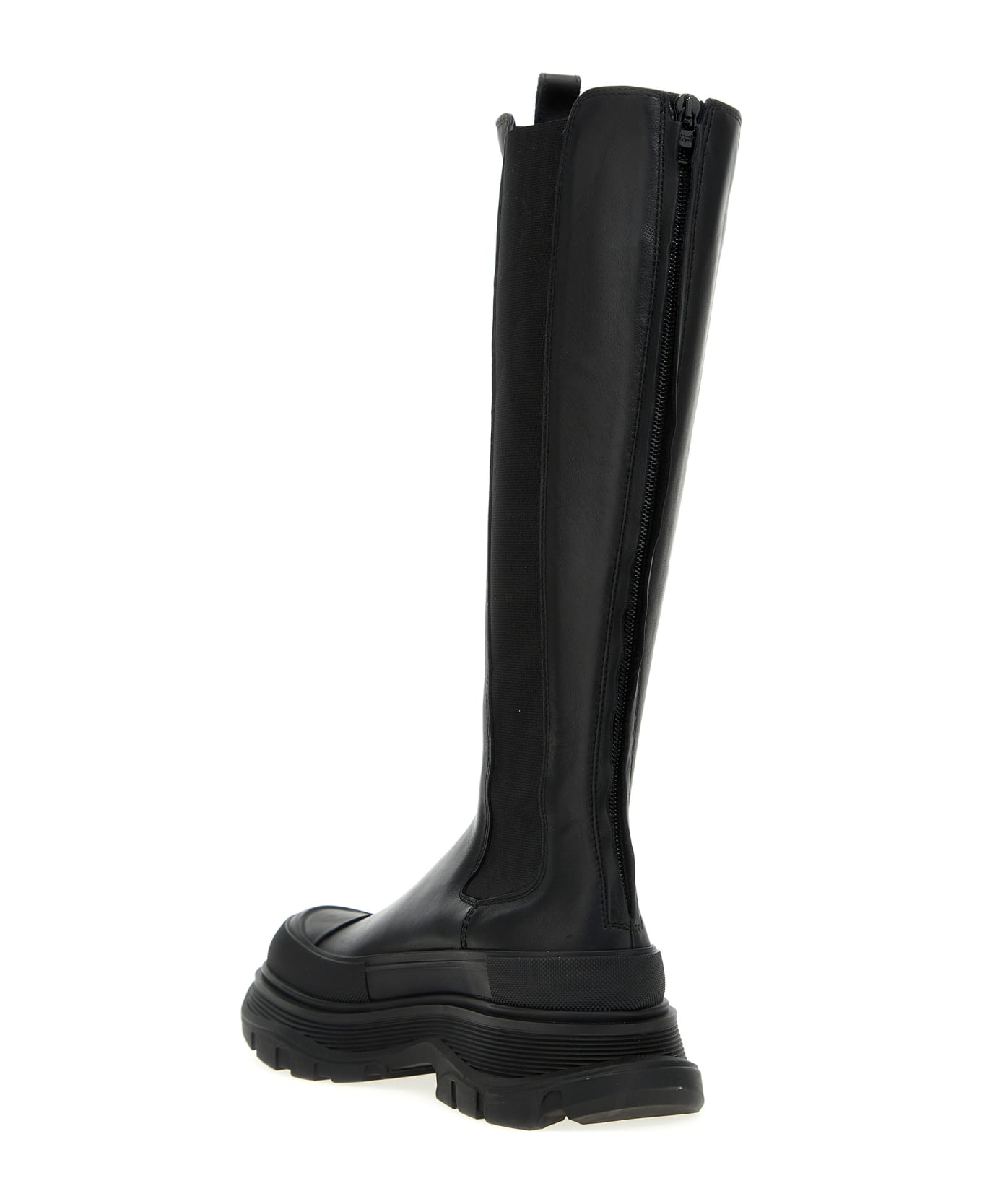 Alexander McQueen Tread Slick Boots - Black Black