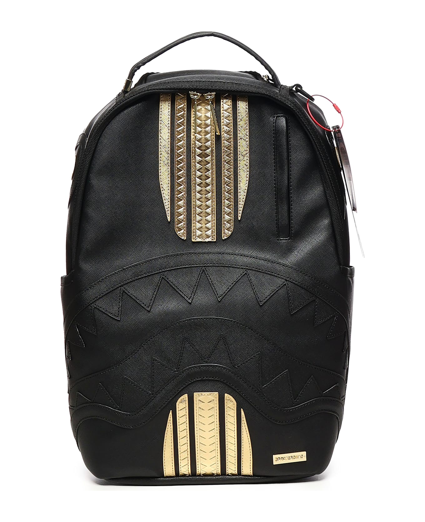 Sprayground Italy Racing Stripes Backpack - Black