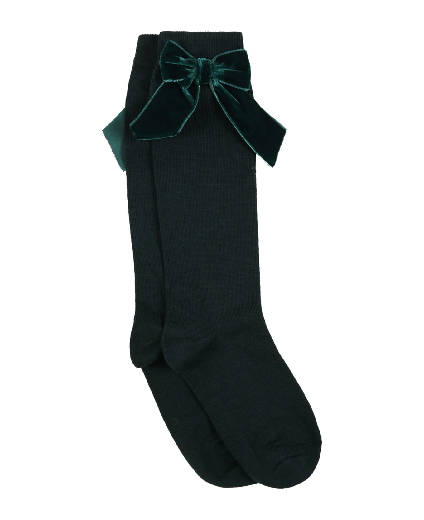 Story Loris Green Socks For Girl - Green アクセサリー＆ギフト