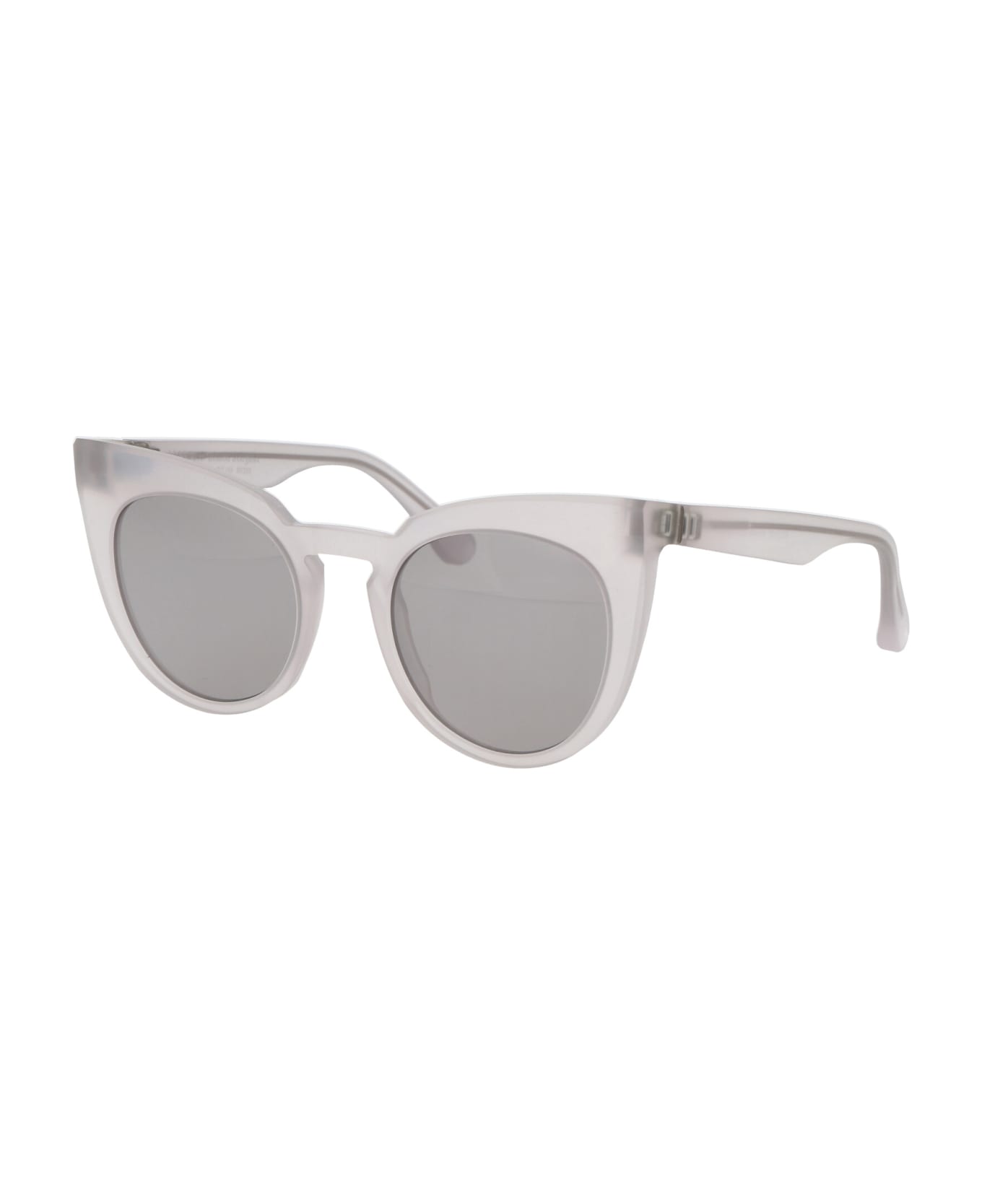 Mykita Mmraw005 Sunglasses - 817 Raw Coconut Water Warm Grey Flash