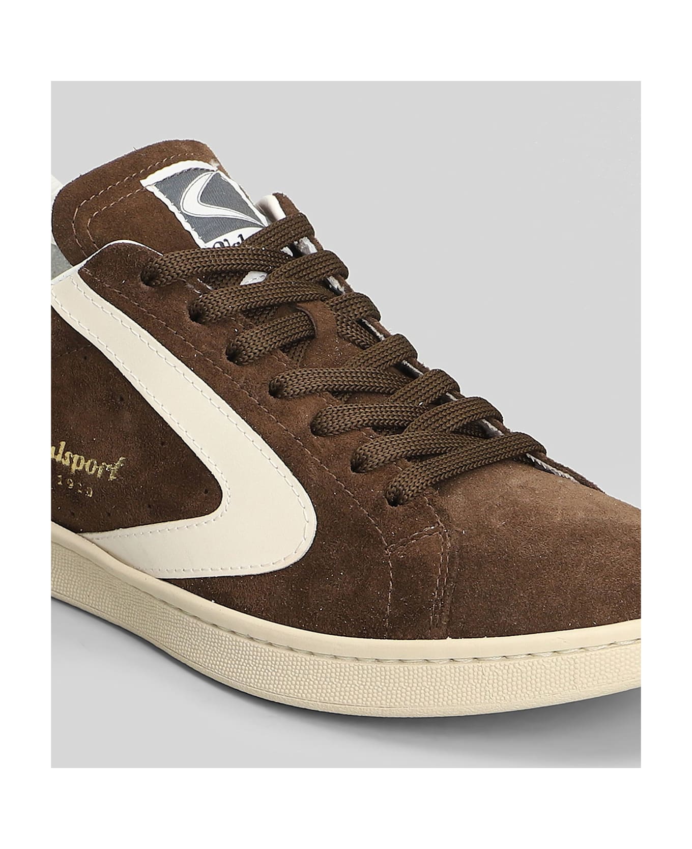 Valsport Tournament Sneakers In Brown Suede - brown