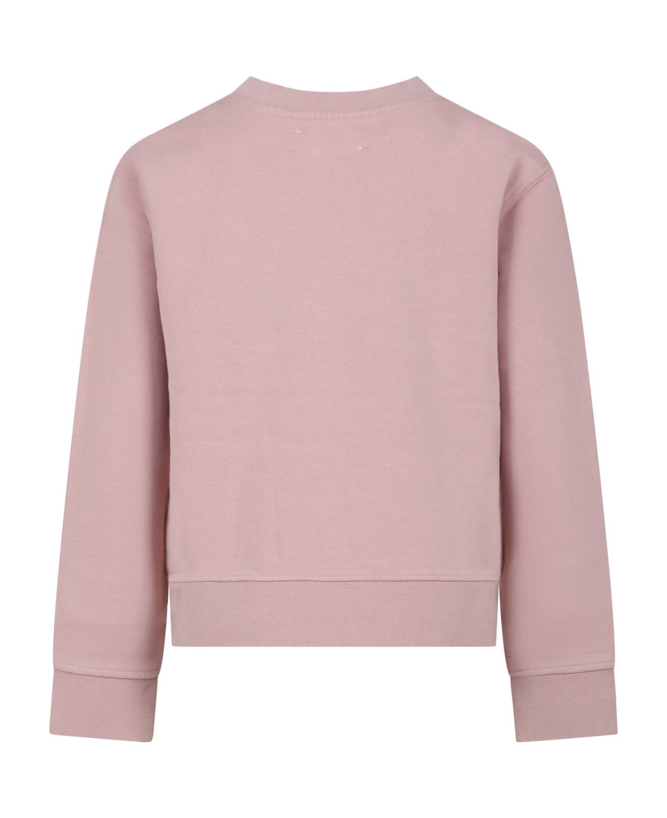 Zadig & Voltaire Pink Sweatshirt For Girl With Print - Pink ニットウェア＆スウェットシャツ
