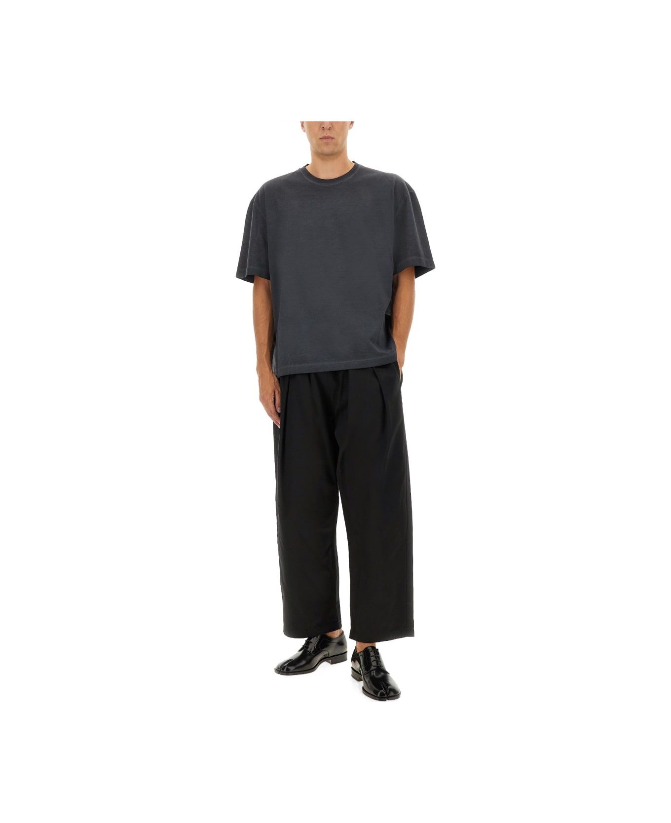 Maison Margiela Cotton T-shirt - CHARCOAL