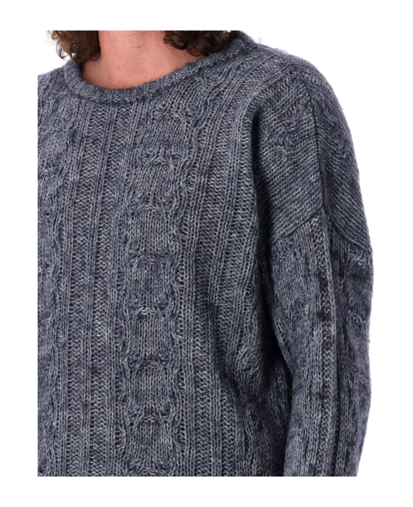 Our Legacy Pop Over Sweater - STORMY BLUE