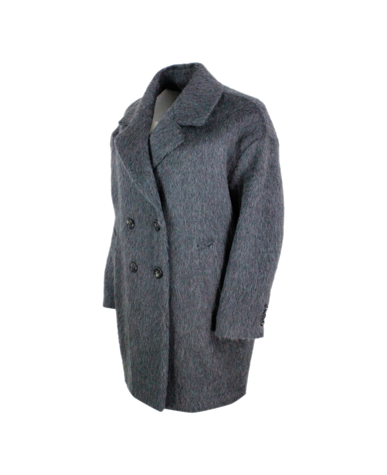 Barba Napoli Coat - Grey