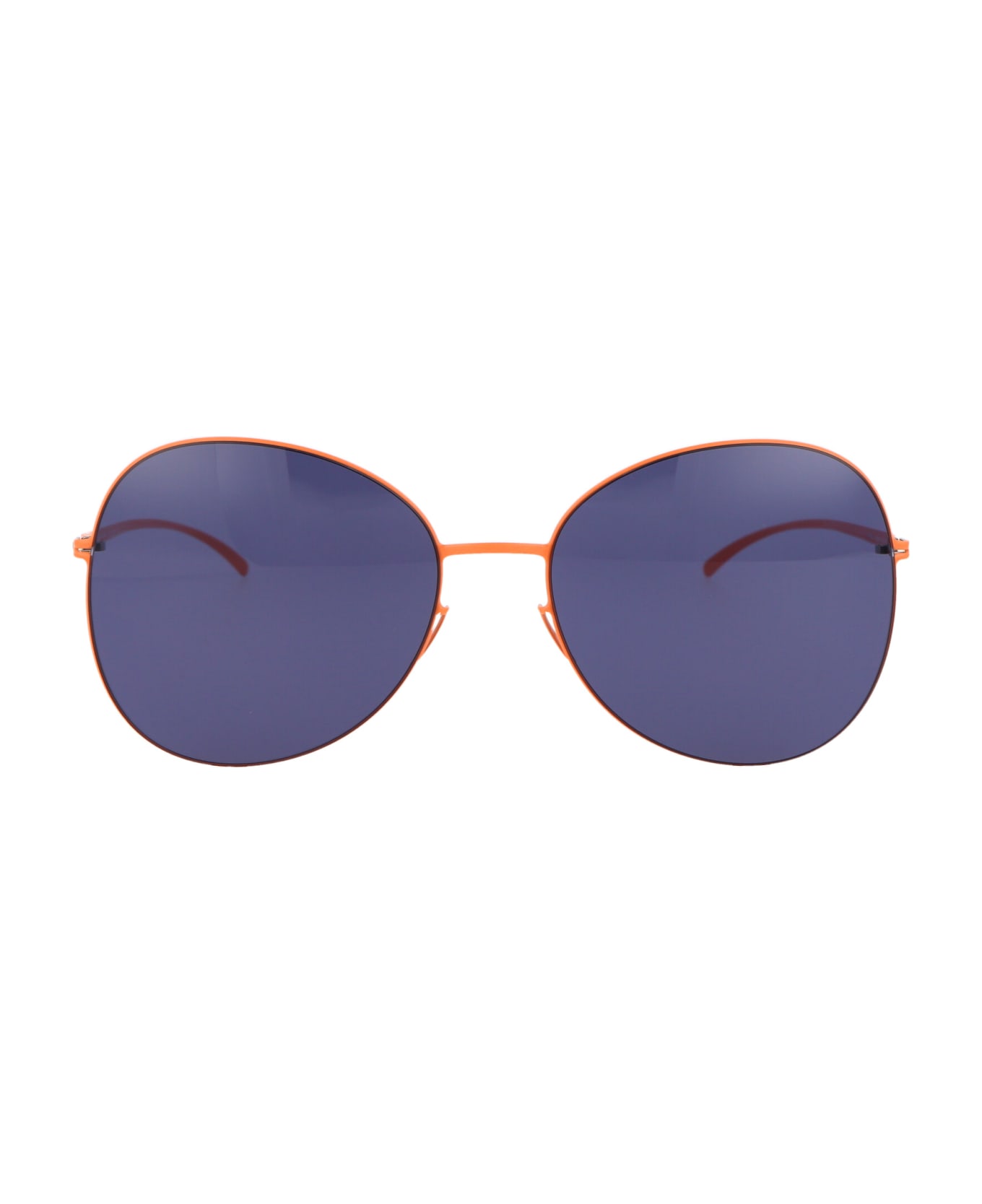 Mykita Mmesse025 Sunglasses - 443 E19 Apricot Indigo Solid