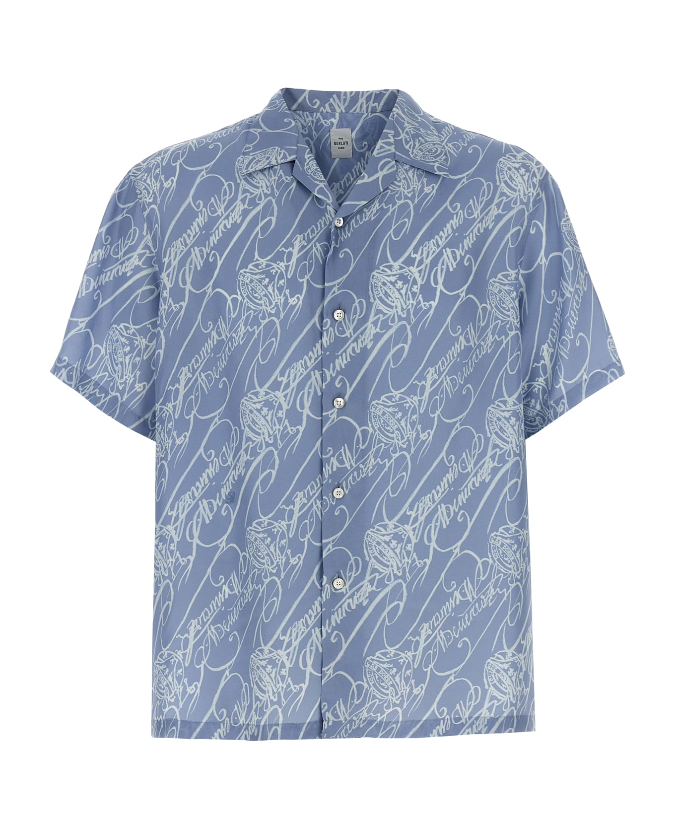 Berluti 
marbeuf Scritto
 Shirt - Light Blue