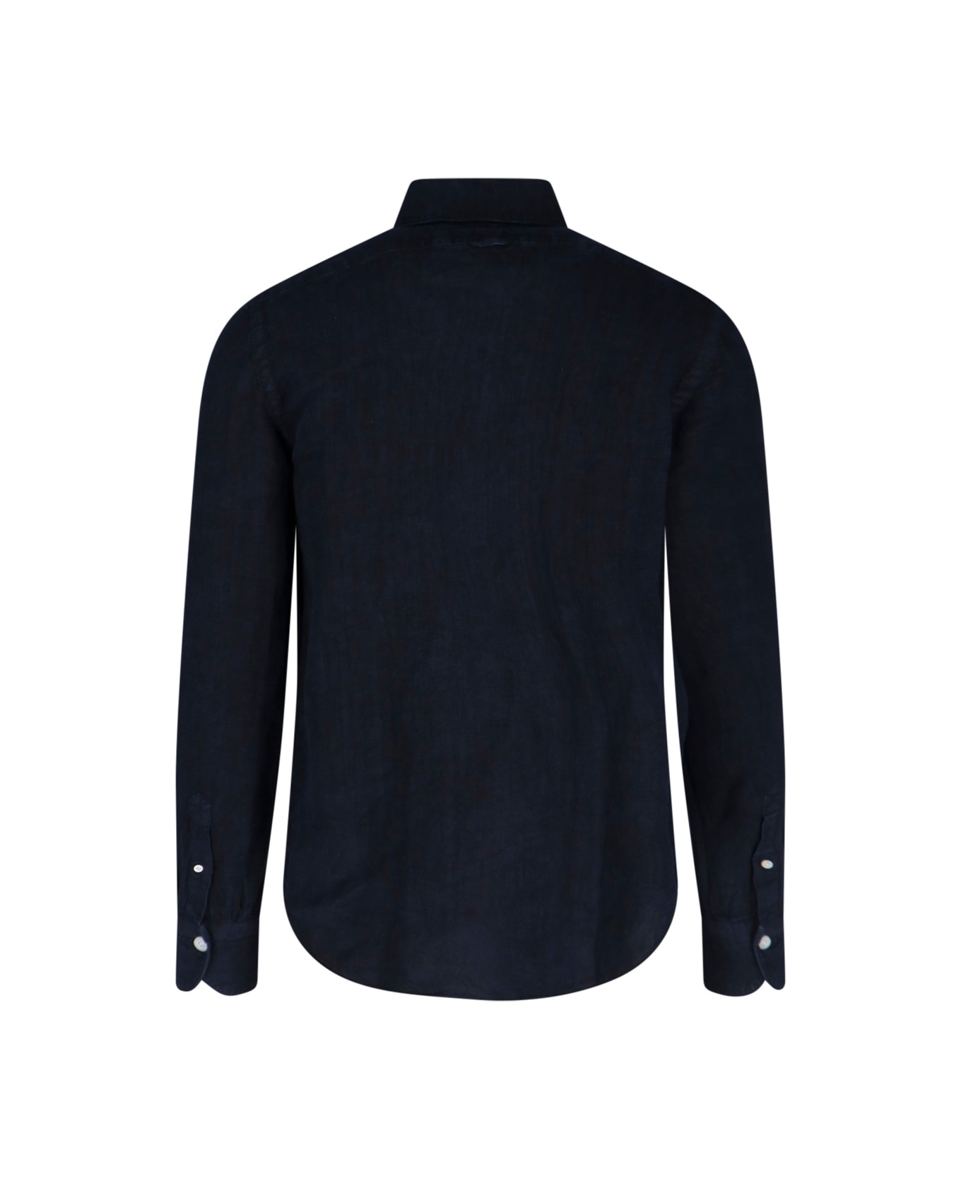 Finamore Linen Shirt - Blue