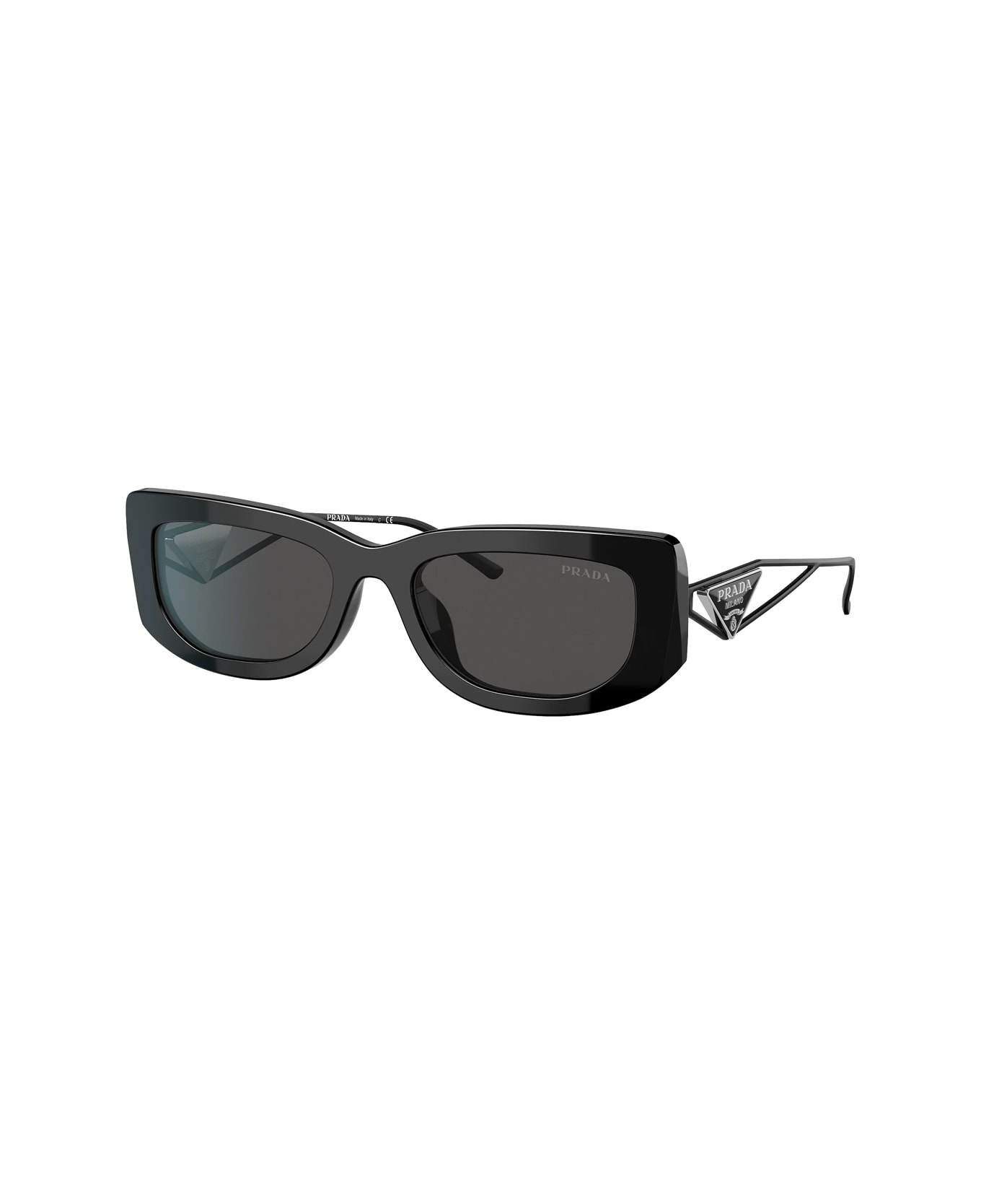 Prada Eyewear Prada Pr14ys Symbole 1ab5s0 Black Sunglasses - Nero