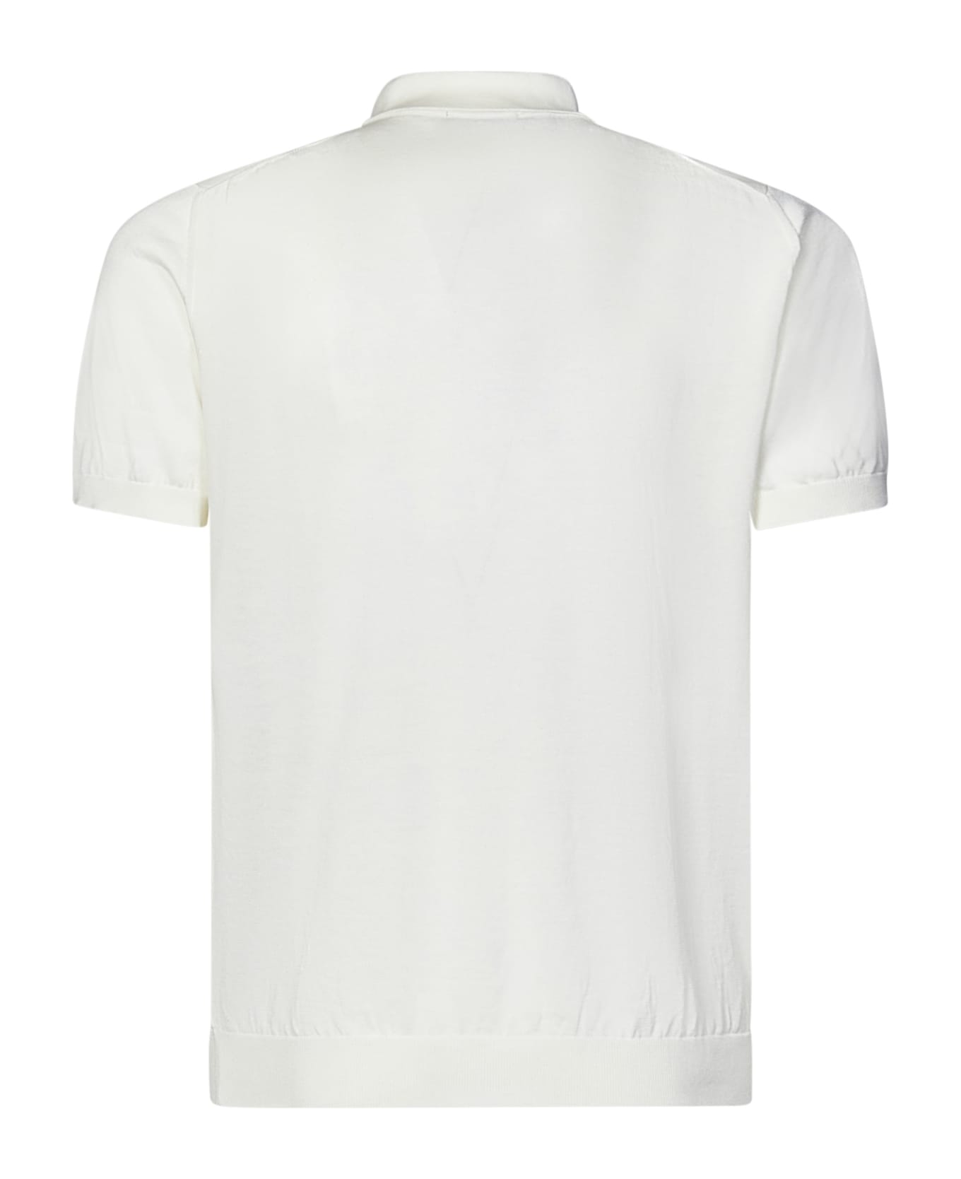 Drumohr Polo Shirt - White