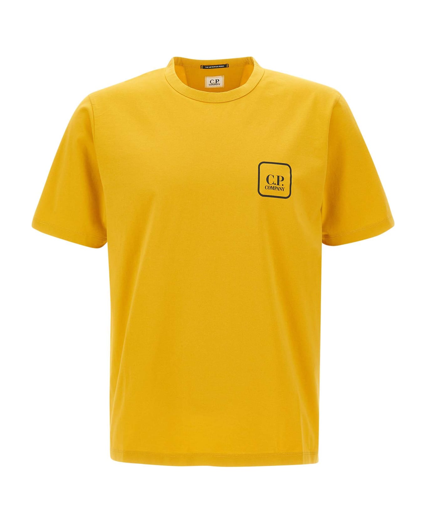 C.P. Company Cotton T-shirt - YELLOW