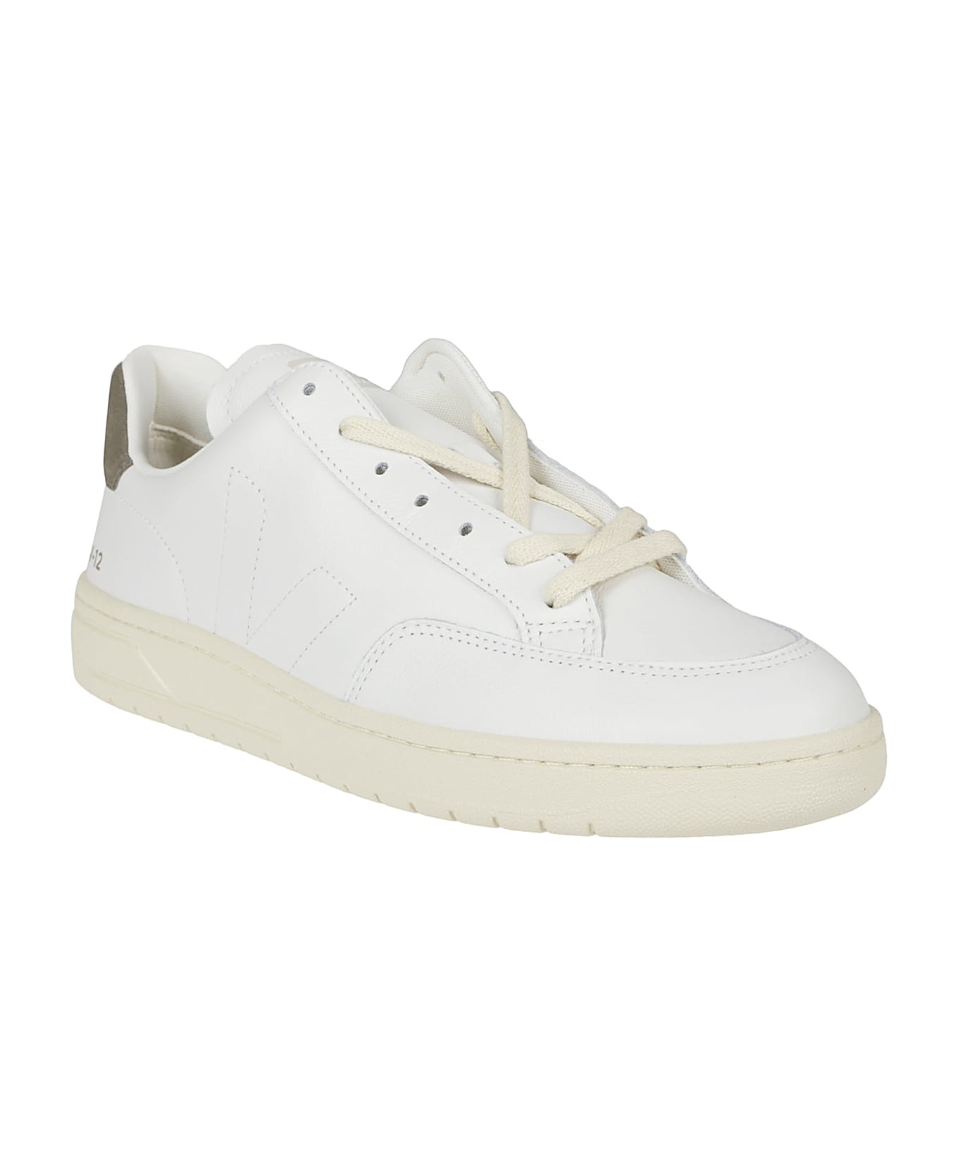 Veja V-12 Stitch Sneakers - Extra White/white