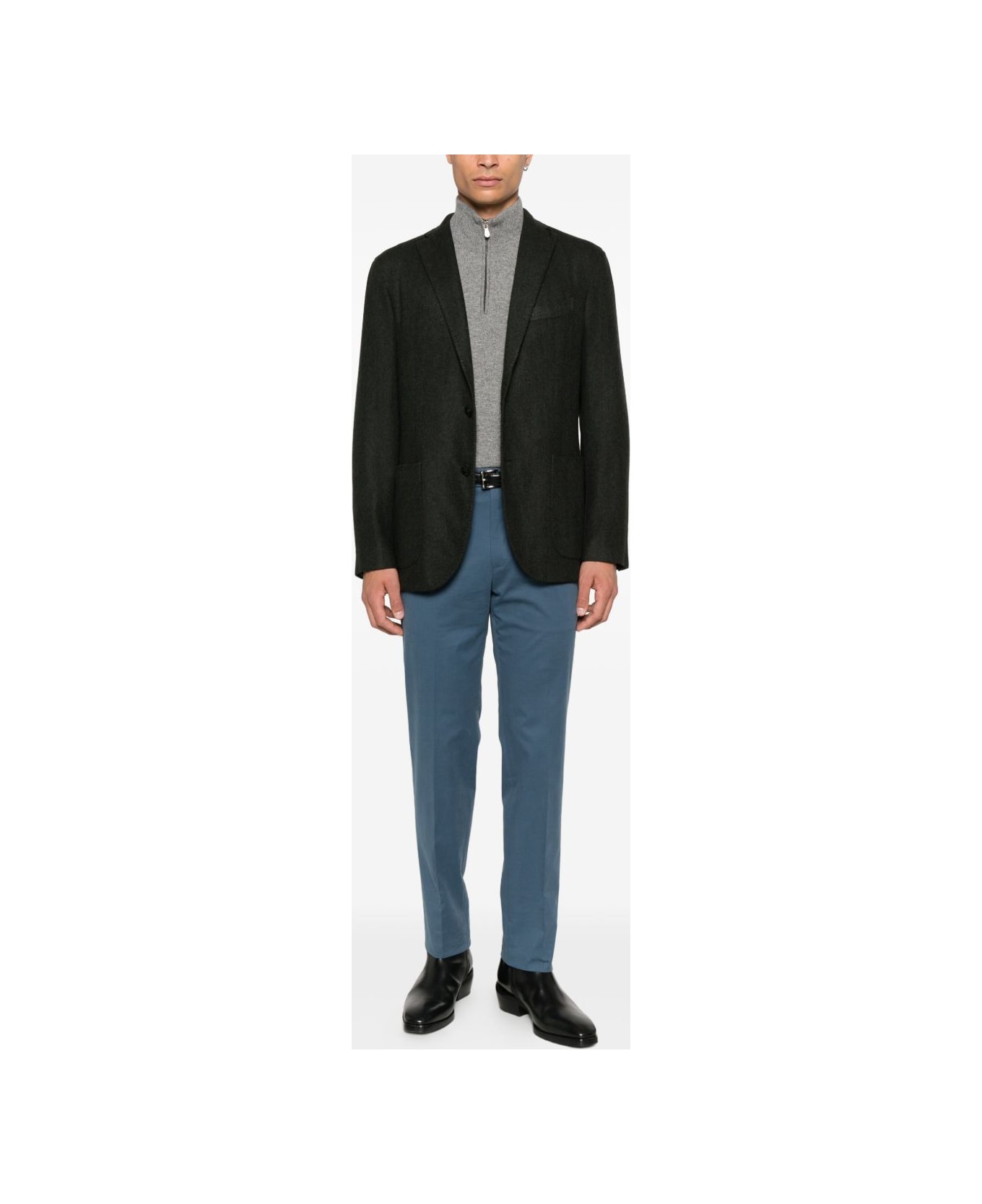 Boglioli Jersey Jacket - Grey