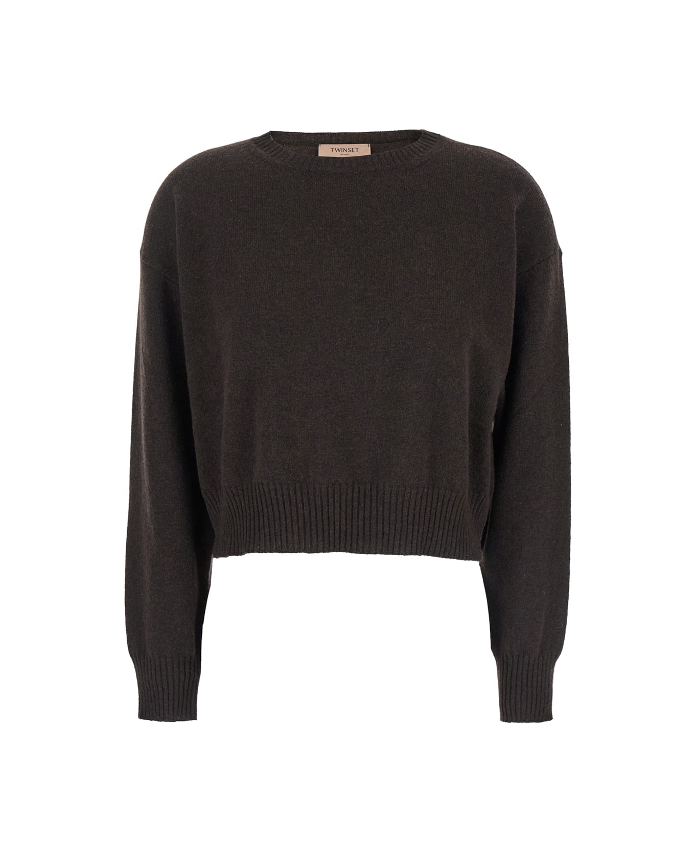 TwinSet Maglione TwinSet - CHOCOLATE