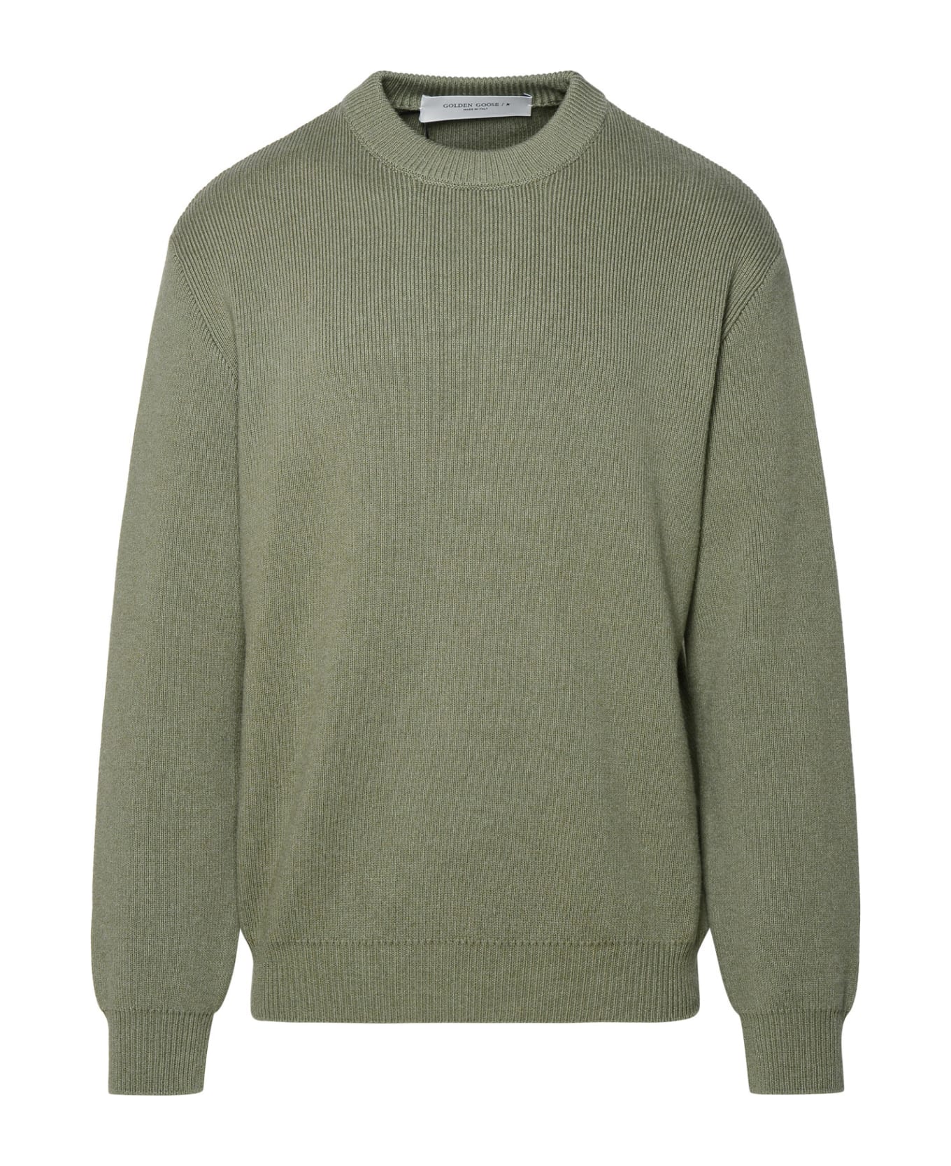 Golden Goose Green Cotton Blend Sweater - Green