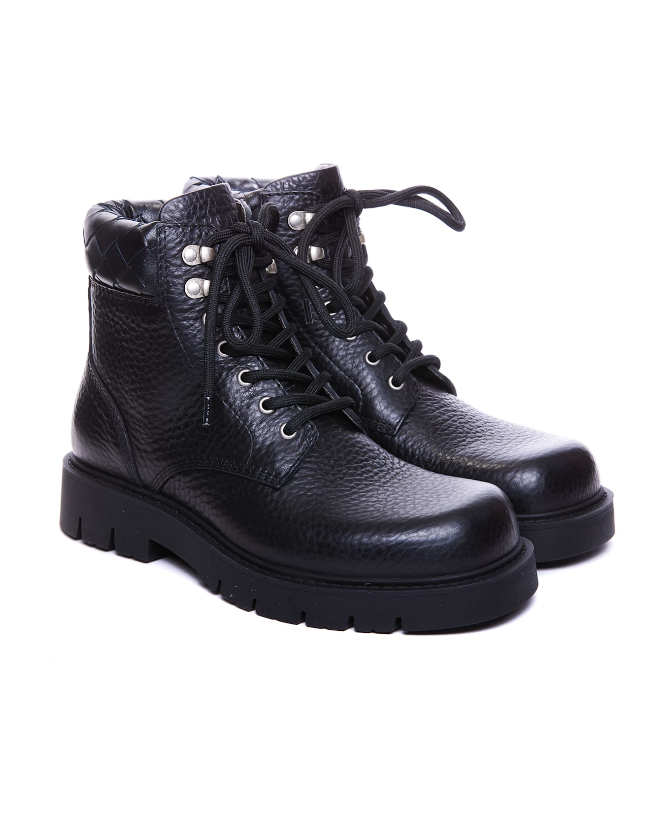 Bottega Veneta Haddock Booties - BLACK