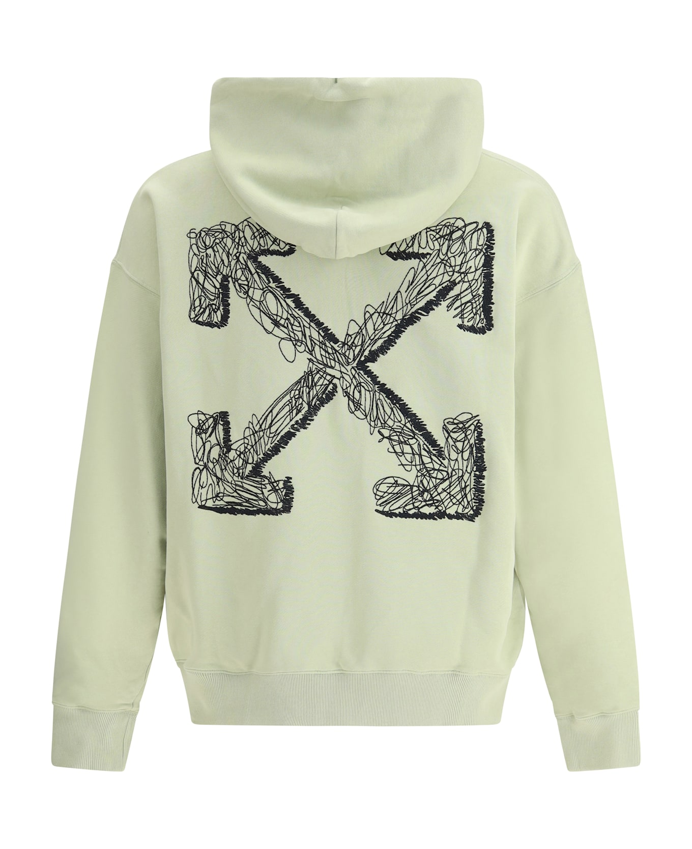 Off-White Logo-embroidered Hoodie