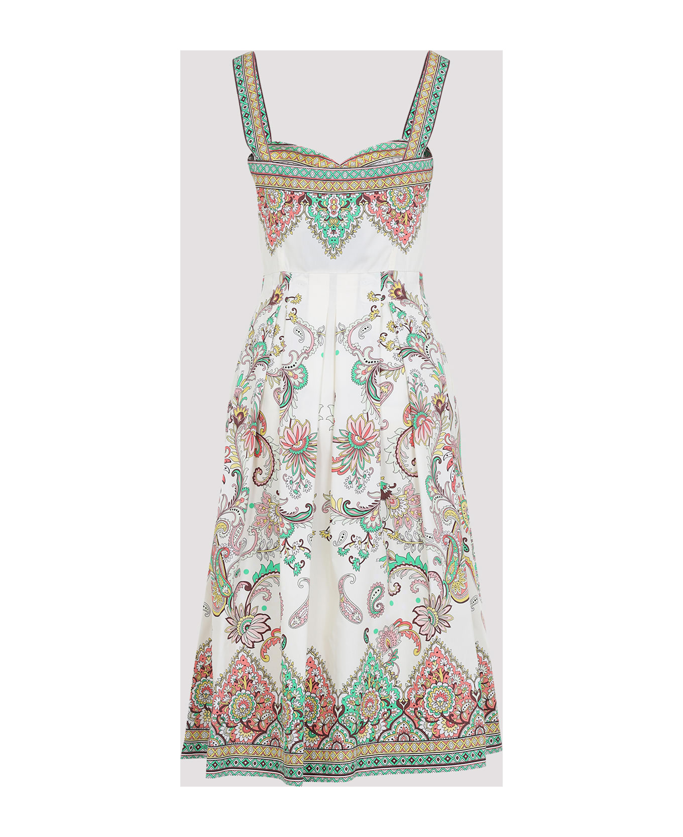 Etro Cotton Bralette Dress - White