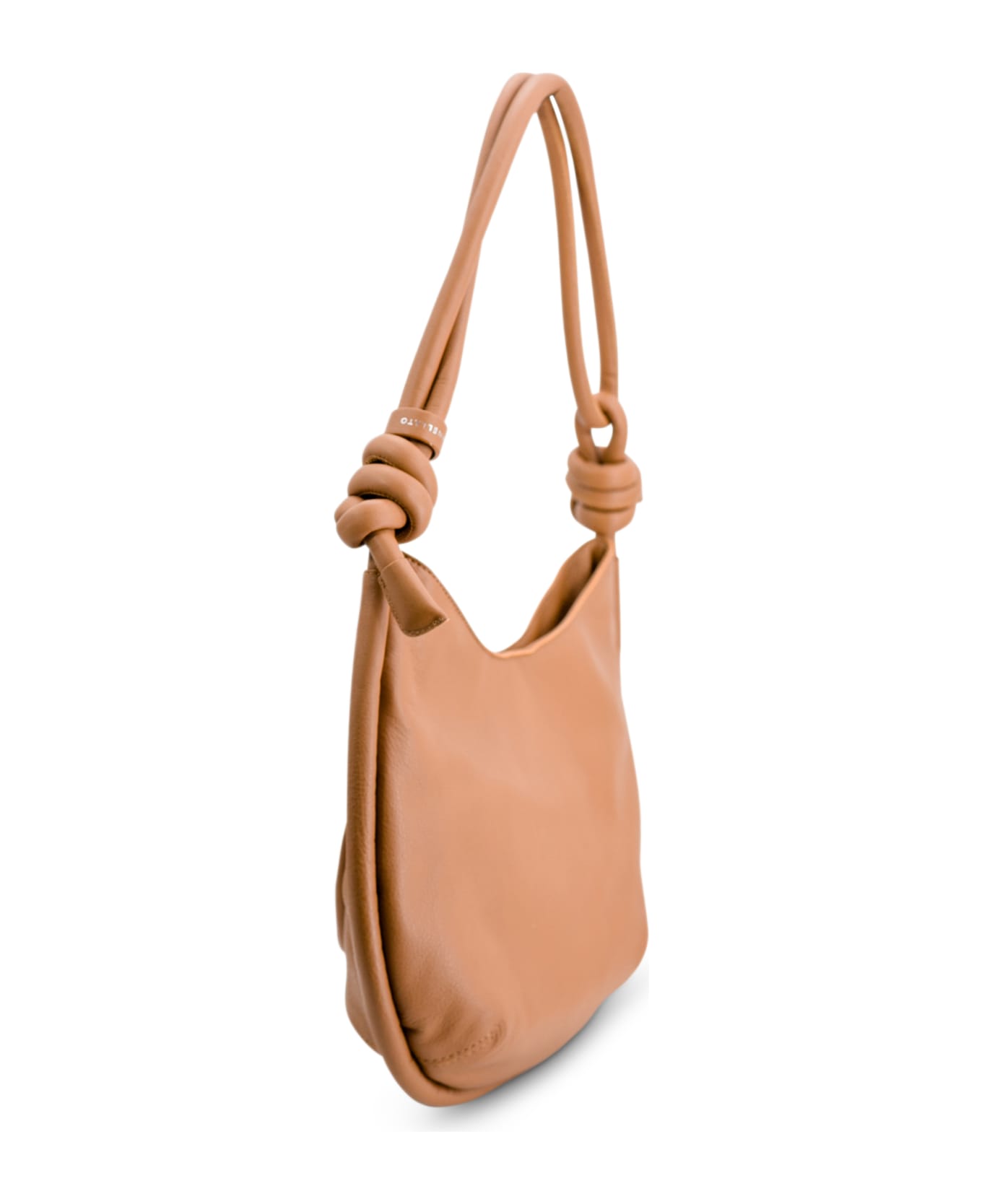 Zanellato Small Demi' Leather Shoulder Bag - Beige