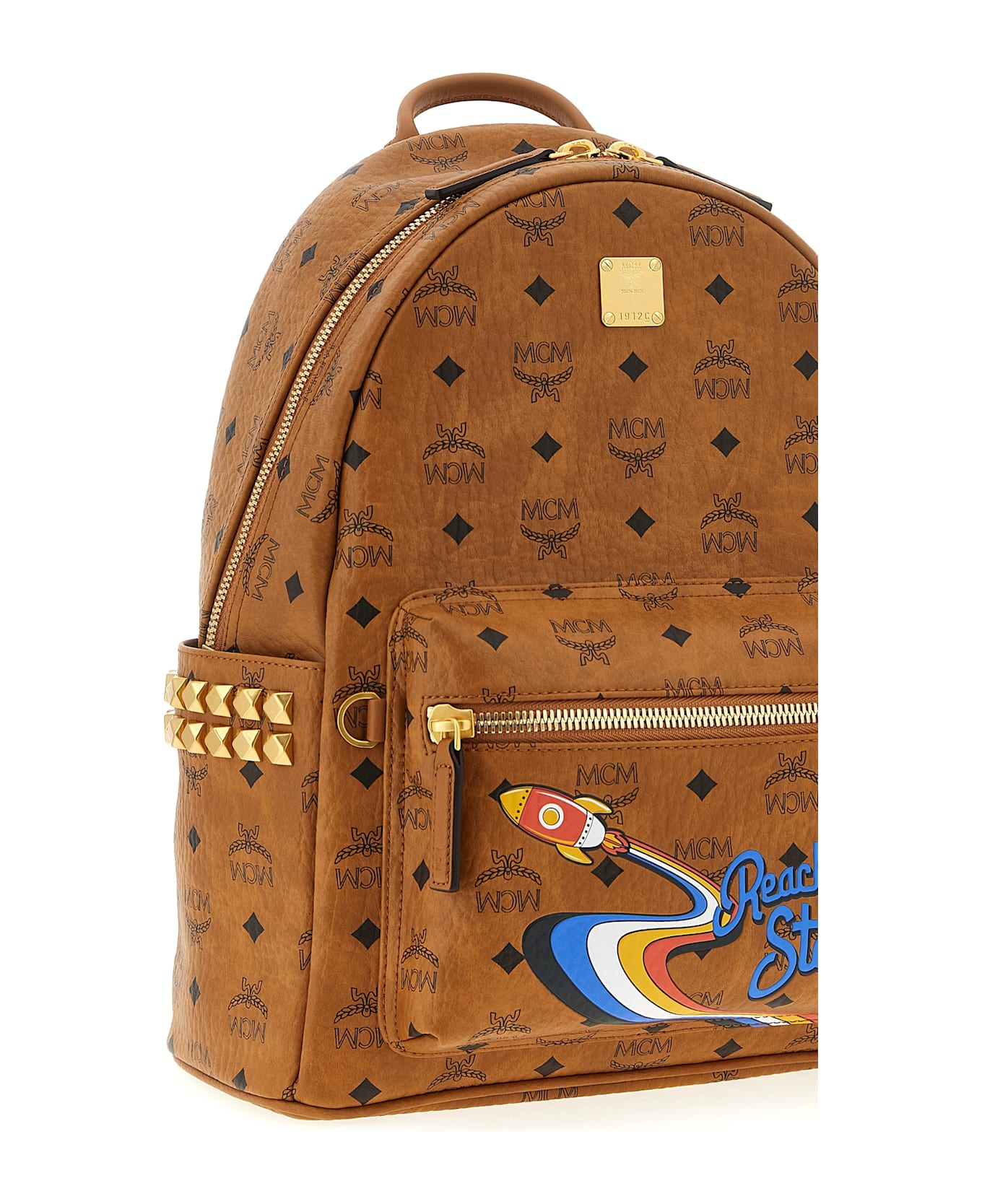 MCM 
stark
 Small-medium Backpack - Brown