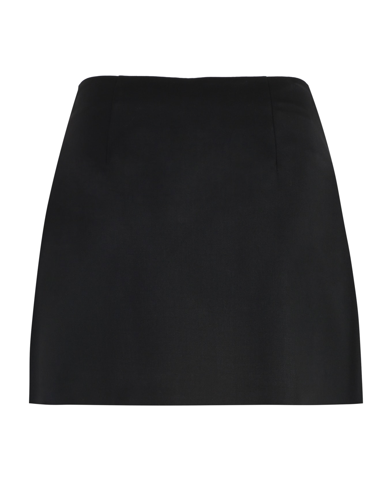 Prada Satin Skirt - black