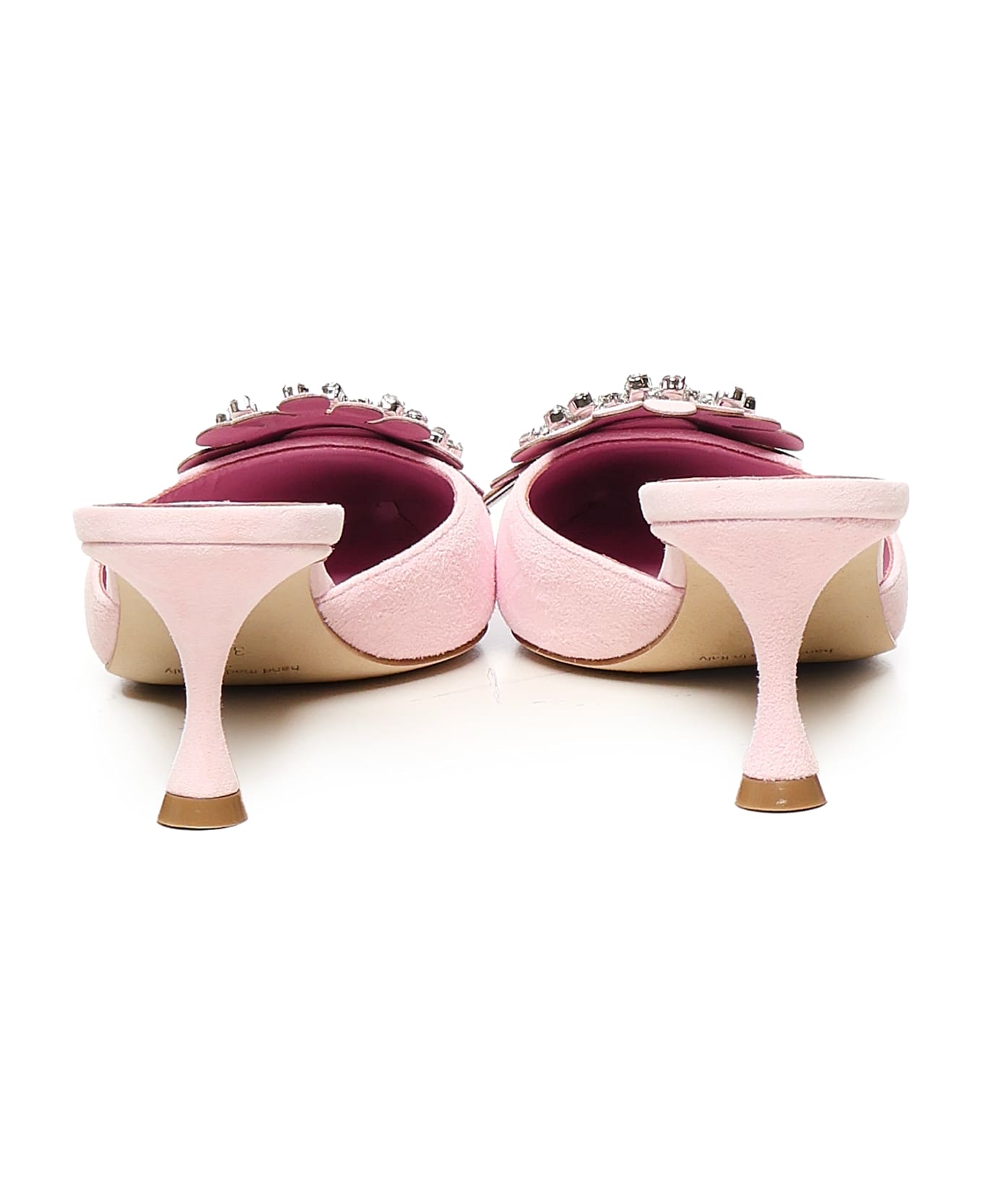 Manolo Blahnik Shogmuo Mules - Pink