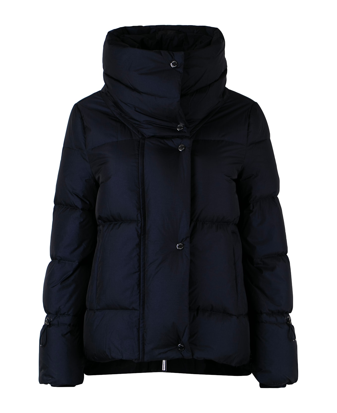 Moorer Madeira Short Down Jacket - blue