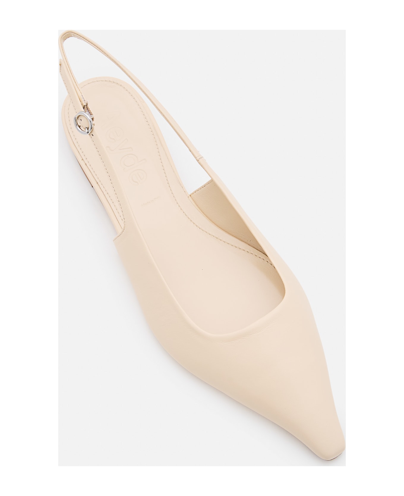 aeyde Fedora Nappa Leather Creamy - Beige