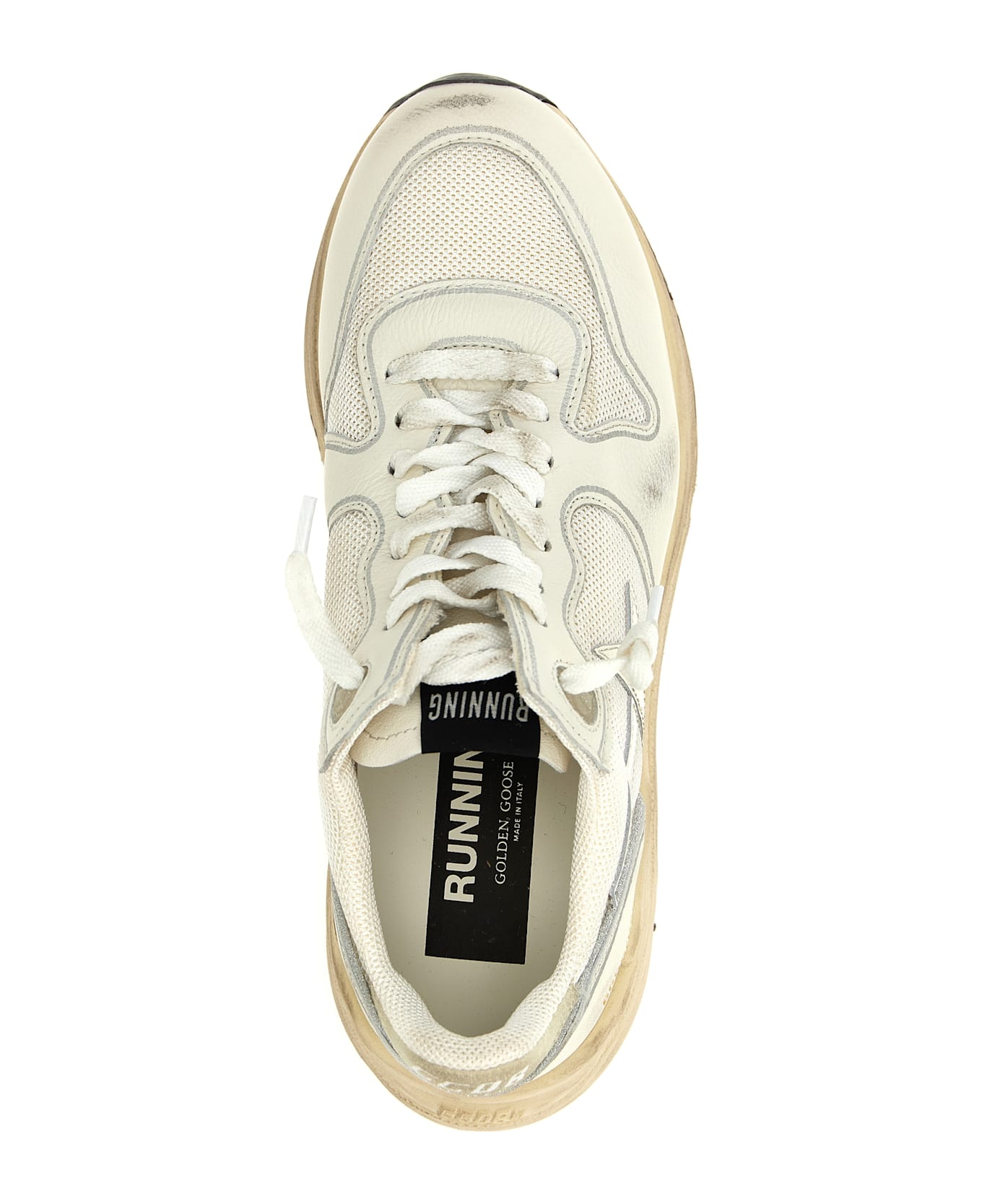 Golden Goose 'running Sole' Sneakers - White