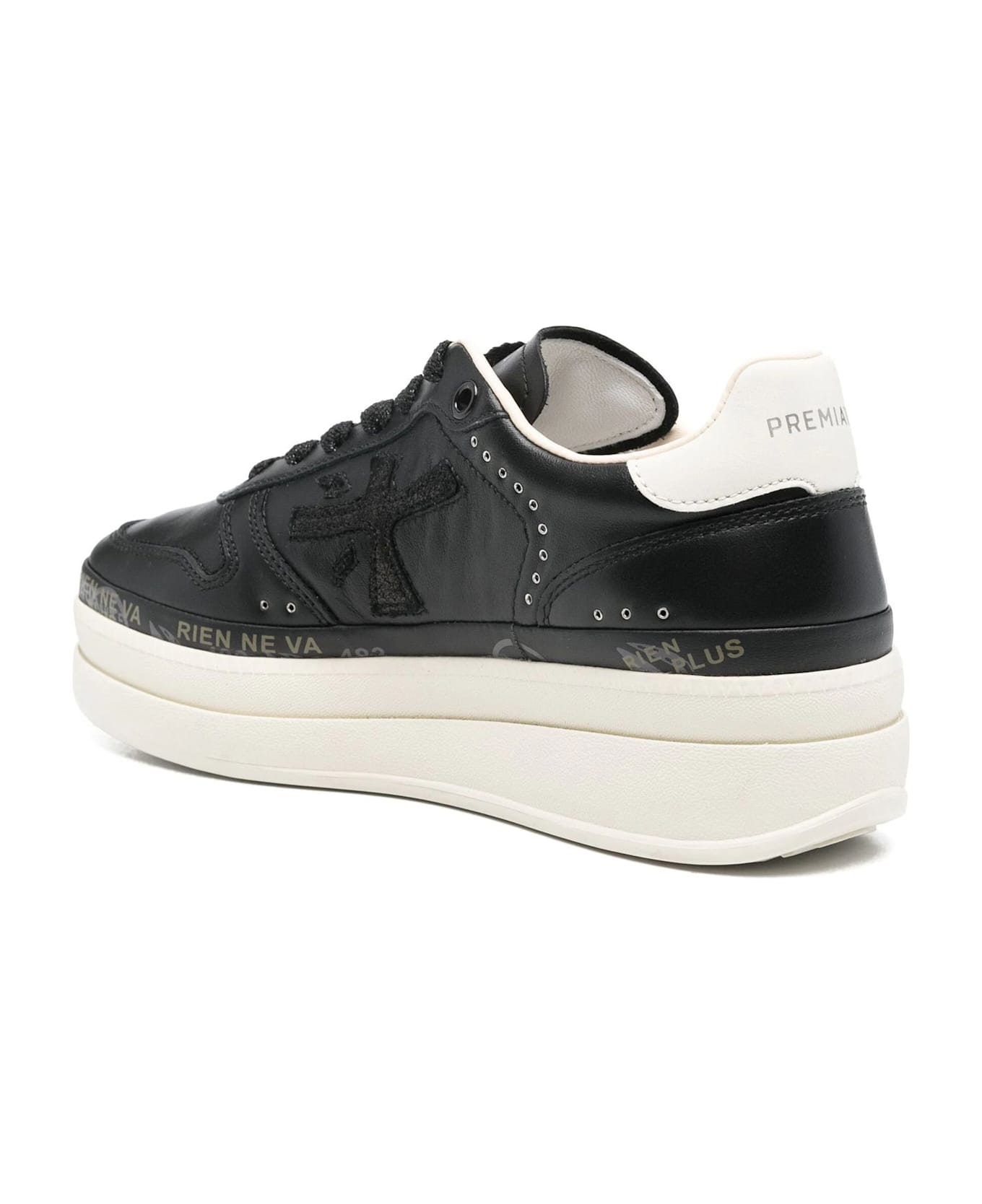 Premiata Black Micol Sneakers - Black