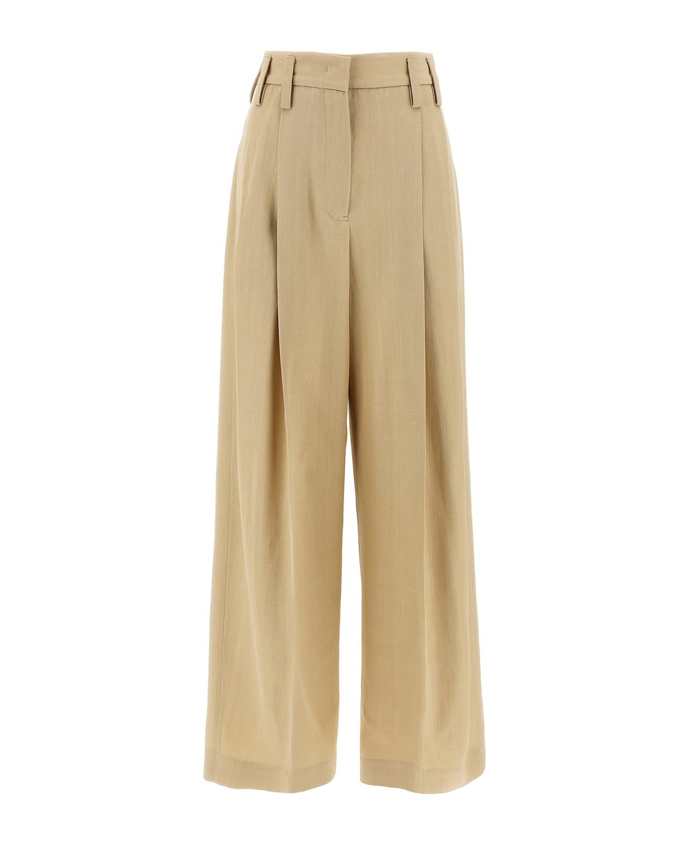 Jil Sander 
100 Aw 36
 Pants - Beige
