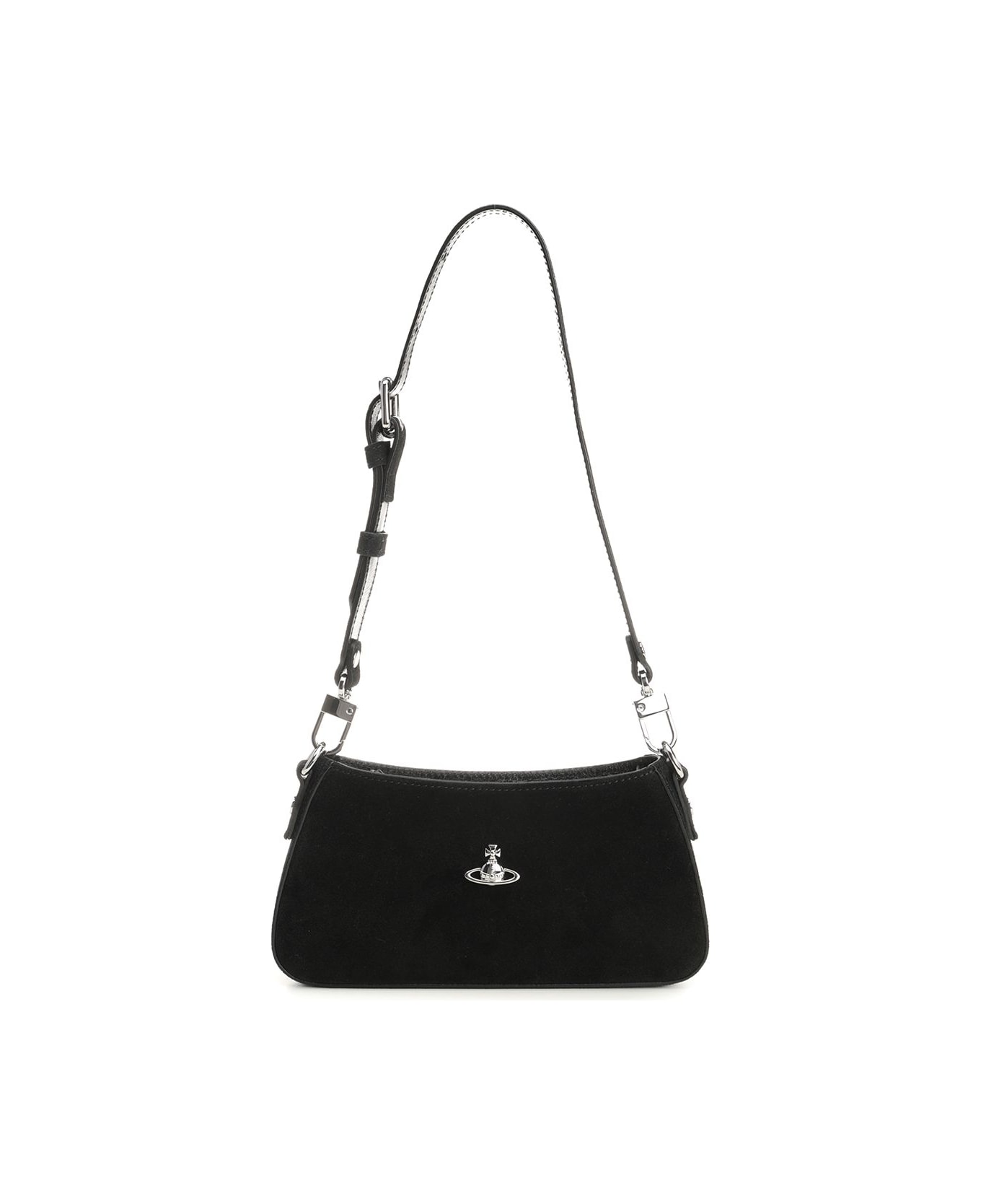 Vivienne Westwood Tasha Shoulder Phone Bag - BLACK