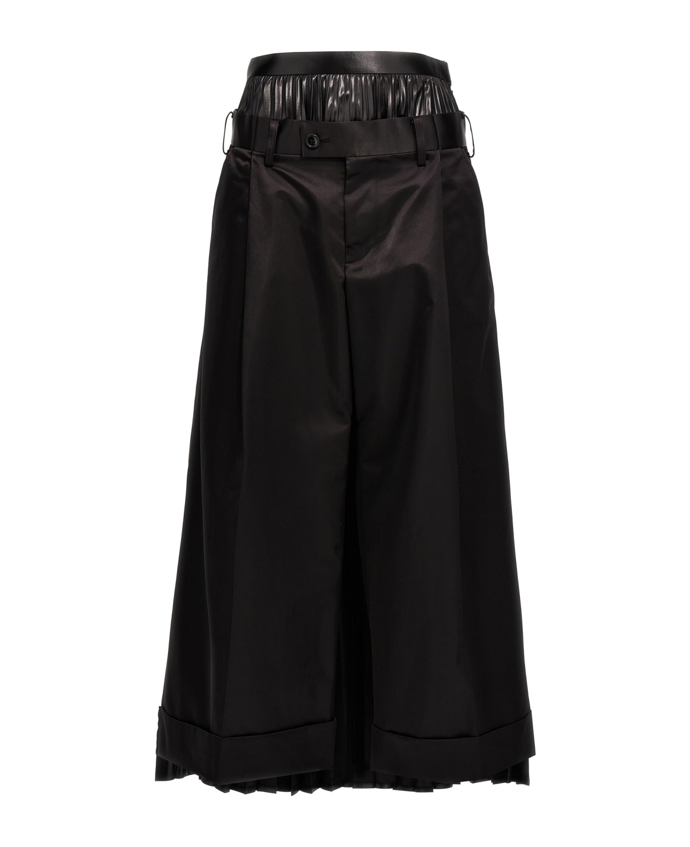 Junya Watanabe Skirt Insert Pants - Black   ボトムス