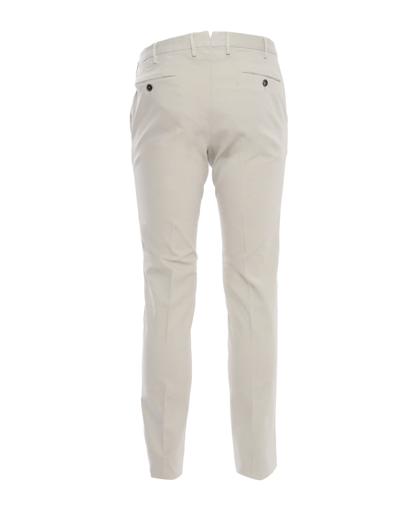 PT Torino Super Slim Chino Pants - CREAM