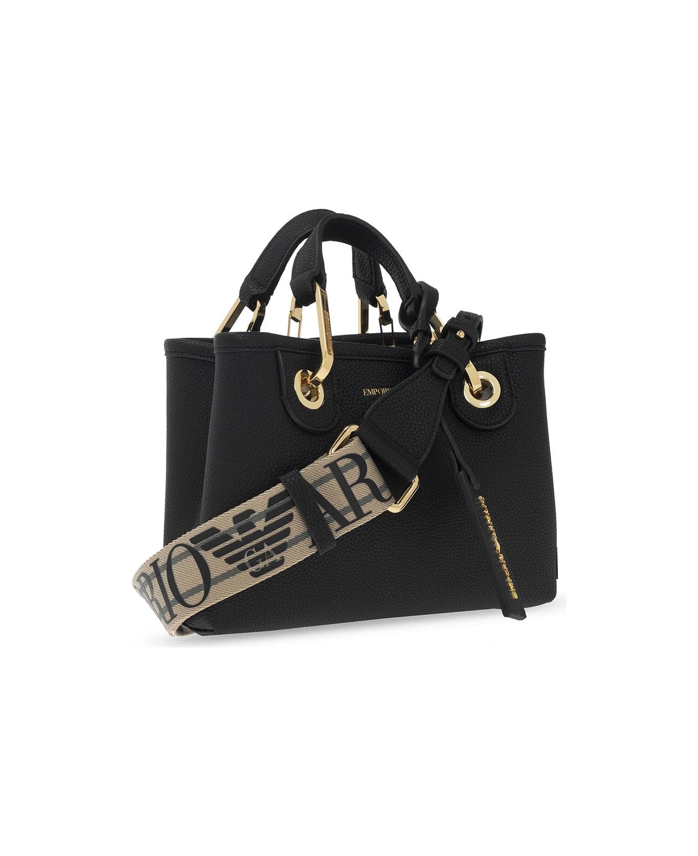 Emporio Armani 'myea Mini' Shoulder Bag - Black